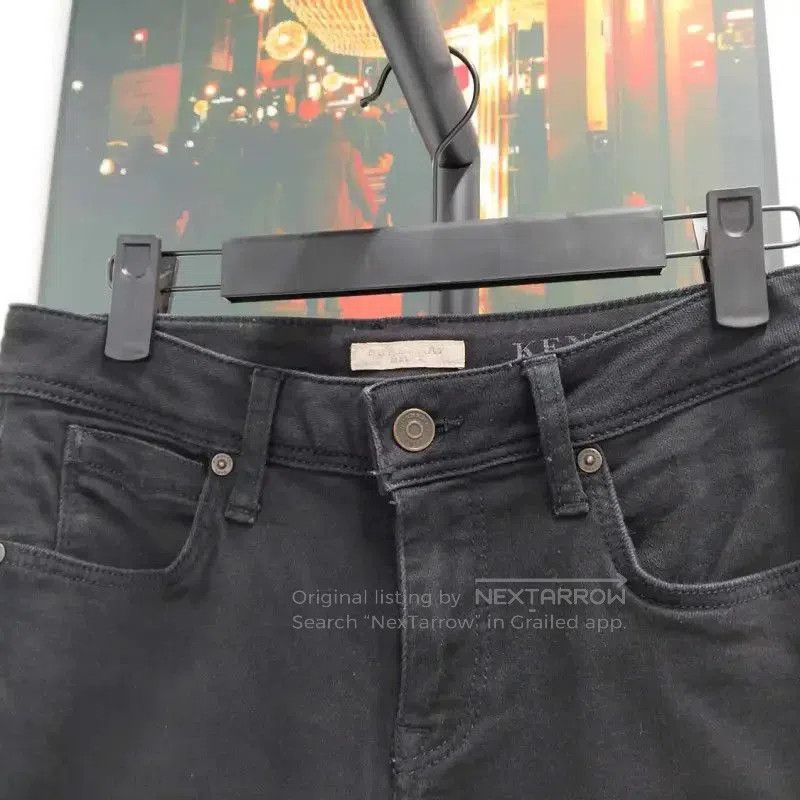 Burberry Burberry Women's Black Denim Pants in Size M. Size 26" / US 2 / IT 38 - 8 Thumbnail