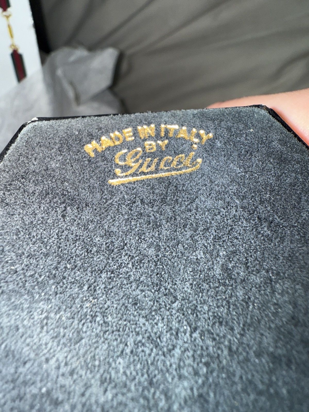 Gucci Gucci 1970s-80s Desk Lighter - Leather Case - Original Box Size ONE SIZE - 3 Thumbnail