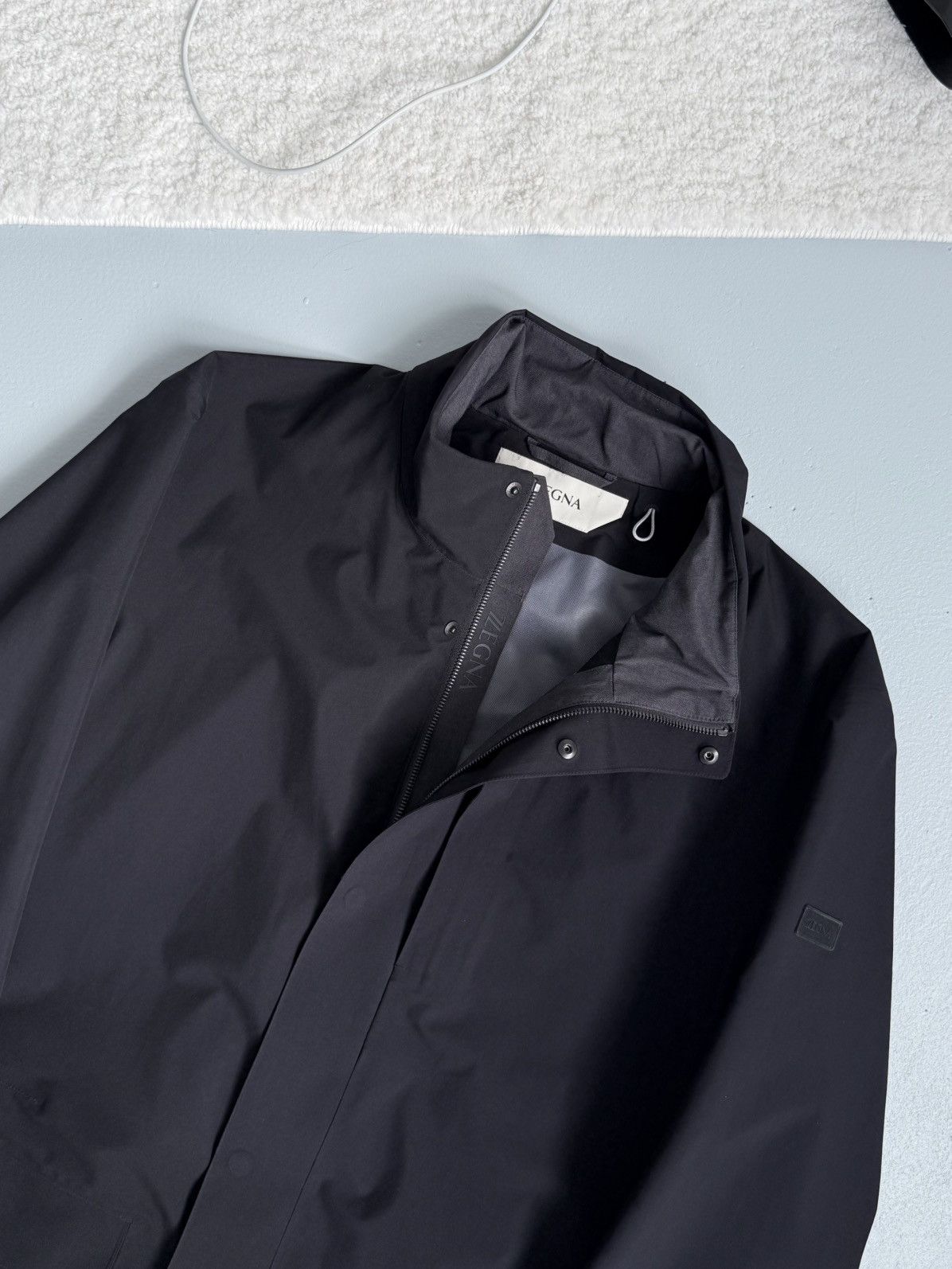 Ermenegildo Zegna Zegna 3 Layer Soft Shell Jacket Windproof Water Resistant Size US XL / EU 56 / 4 - 3 Thumbnail