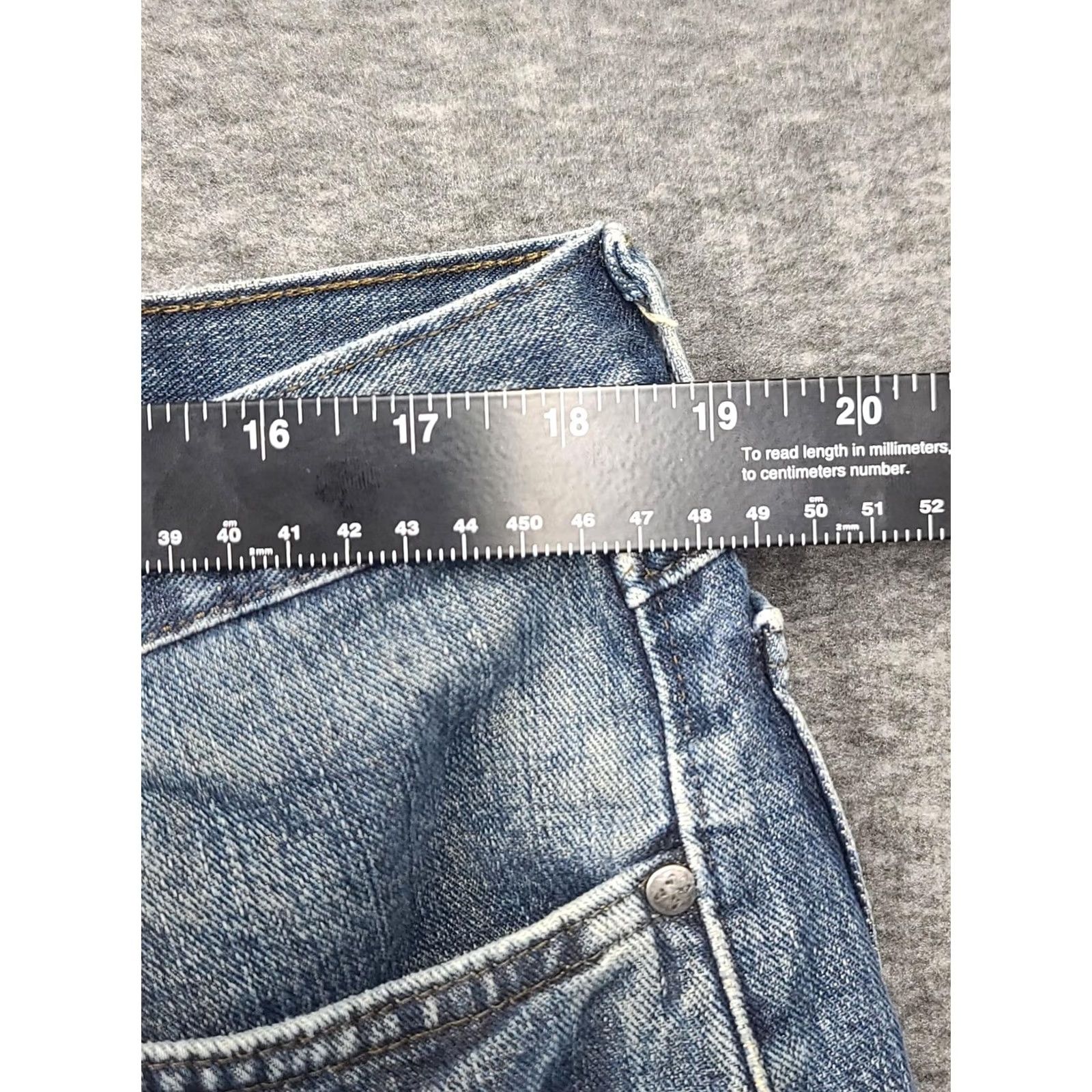 Wrangler Wrangler 20X Jeans Men 38x36 Blue Cotton Straight Leg Relaxed Fit Workwear Size US 38 / EU 54 - 4 Thumbnail