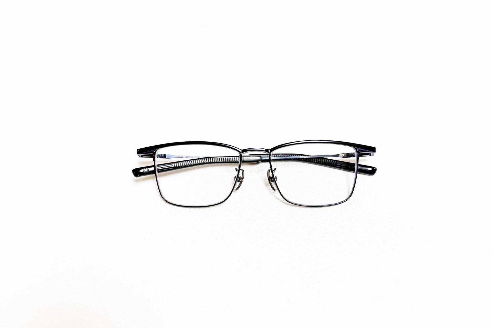 Other four nines 999.9 titanium navy 52-17-144 pre-owned Size ONE SIZE - 2 Thumbnail
