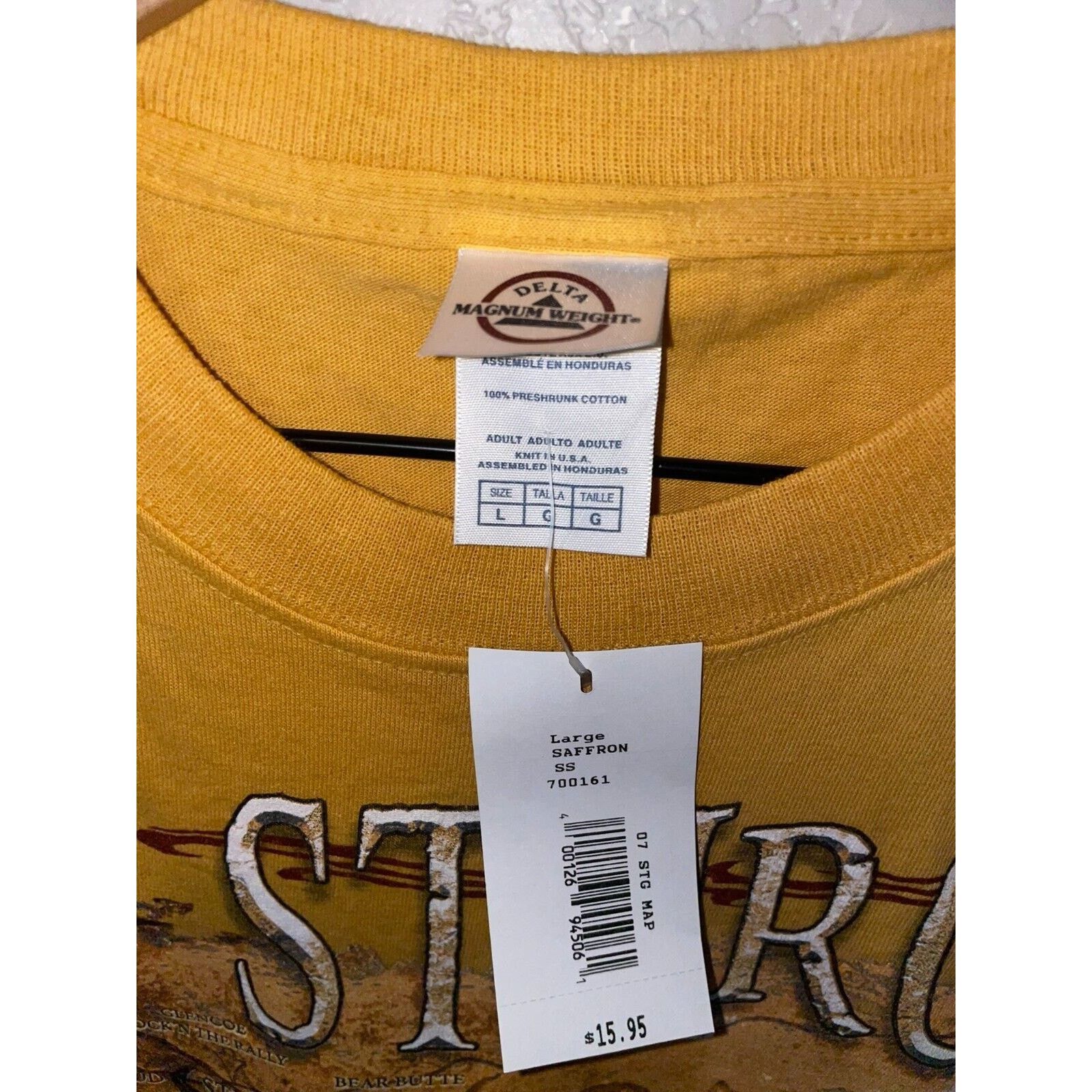 Vintage Vintage Sturgis Bike Week Shirt Motorcycle Map Tee L Large Size US L / EU 52-54 / 3 - 9 Thumbnail
