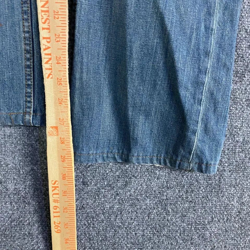 Levi's Levi's Jeans 34x30 Men's 559 Series Distressed Denim Cotton Size US 34 / EU 50 - 5 Thumbnail