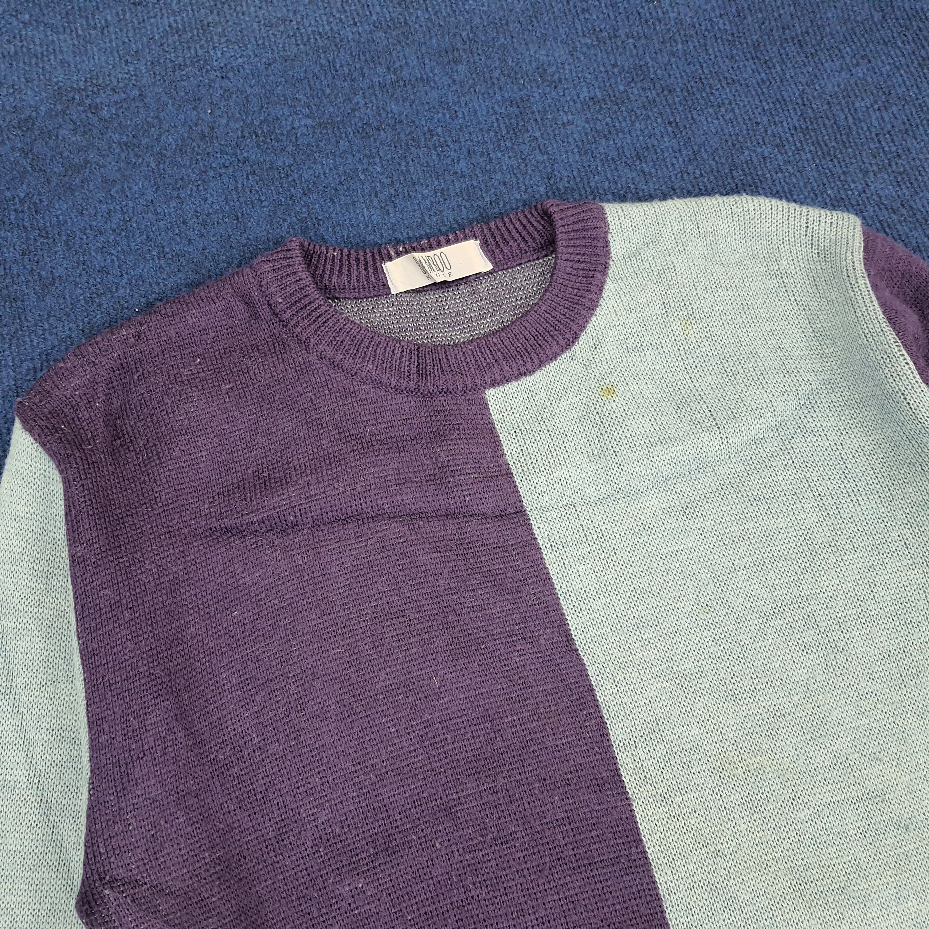 Vintage Vintage Bamboo House Knitted Sweatshirt Size US S / EU 44-46 / 1 - 2 Thumbnail