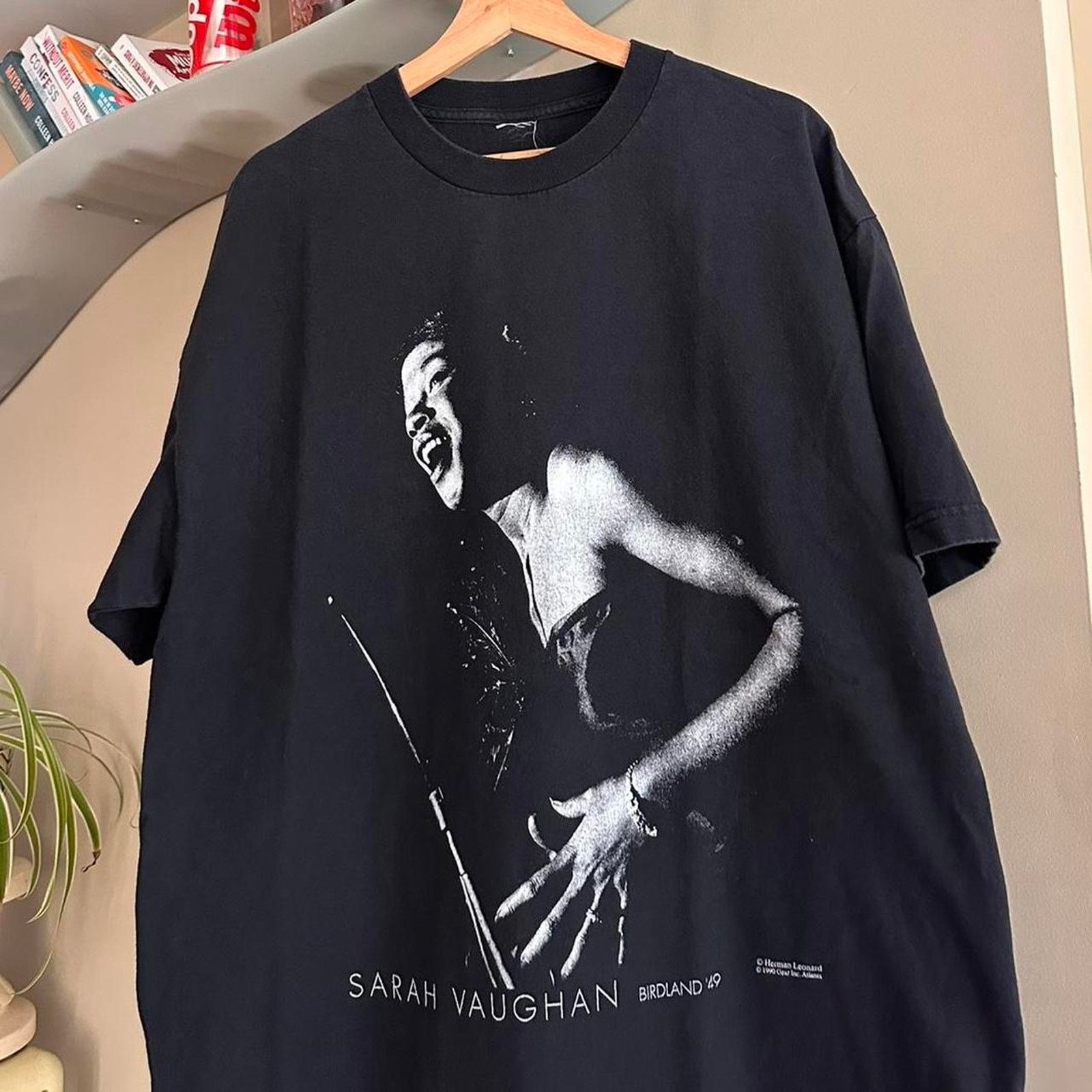 Band Tees × Vintage Vintage 1990 Sarah Vaughan Shirt Size US XL / EU 56 / 4 - 2 Thumbnail