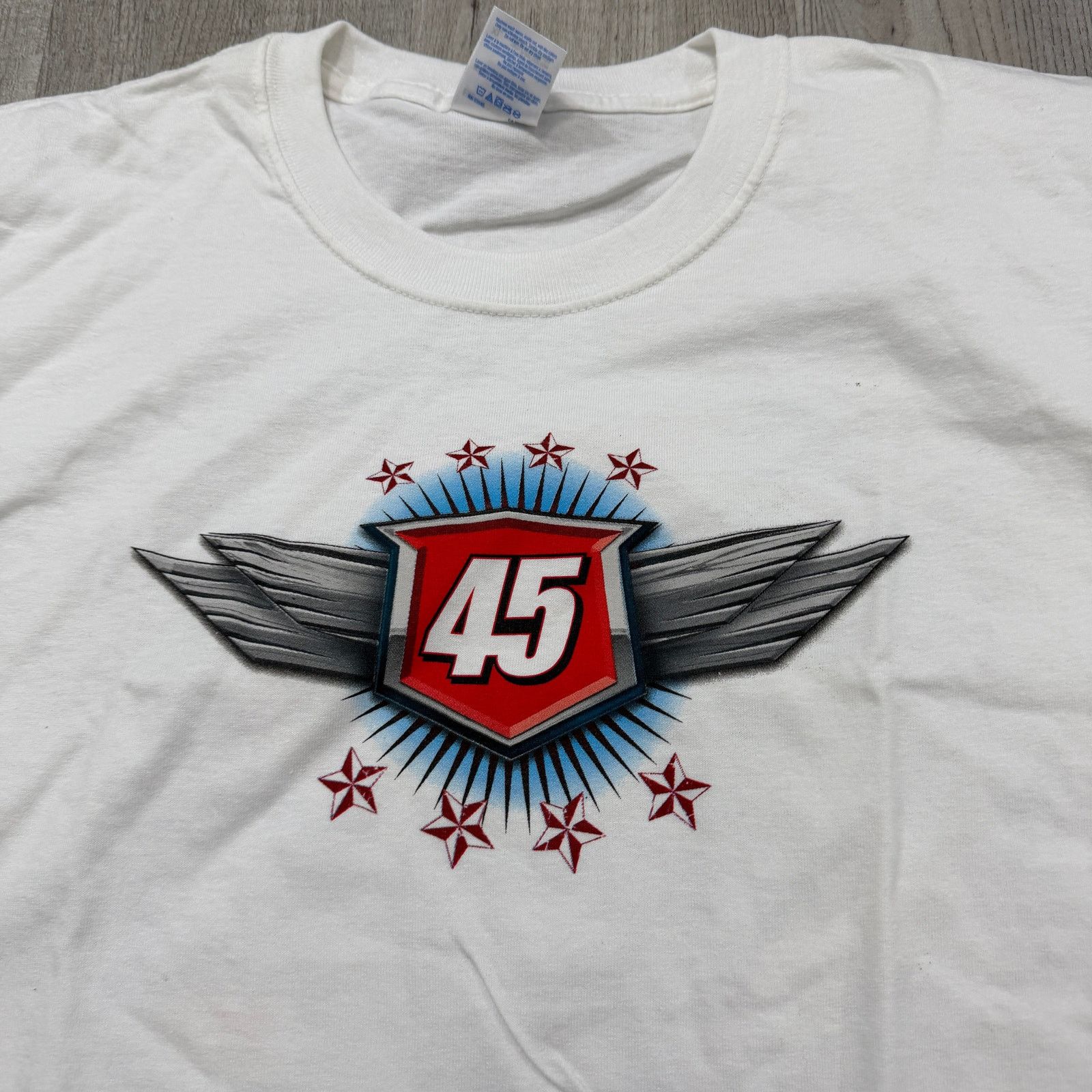 Vintage Vintage Kyle Petty Nascar Racing Shirt Extra Large White AOP Size US XL / EU 56 / 4 - 4 Thumbnail