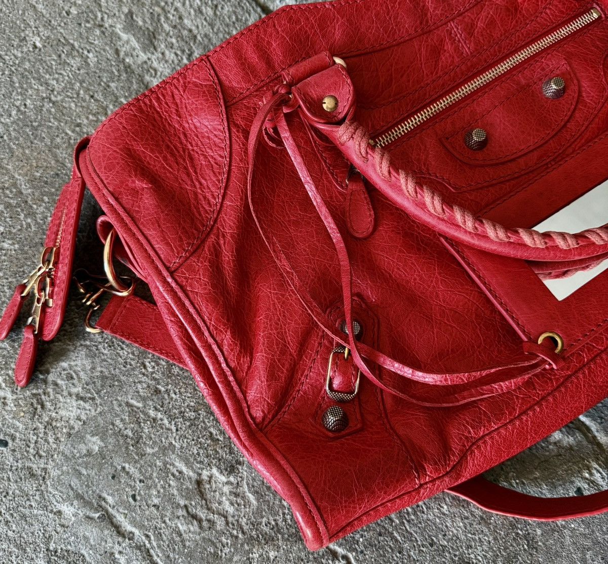 Balenciaga Balenciaga - 2000’s - Classic Motorcycle City - Lambskin Bag Size ONE SIZE - 13 Thumbnail