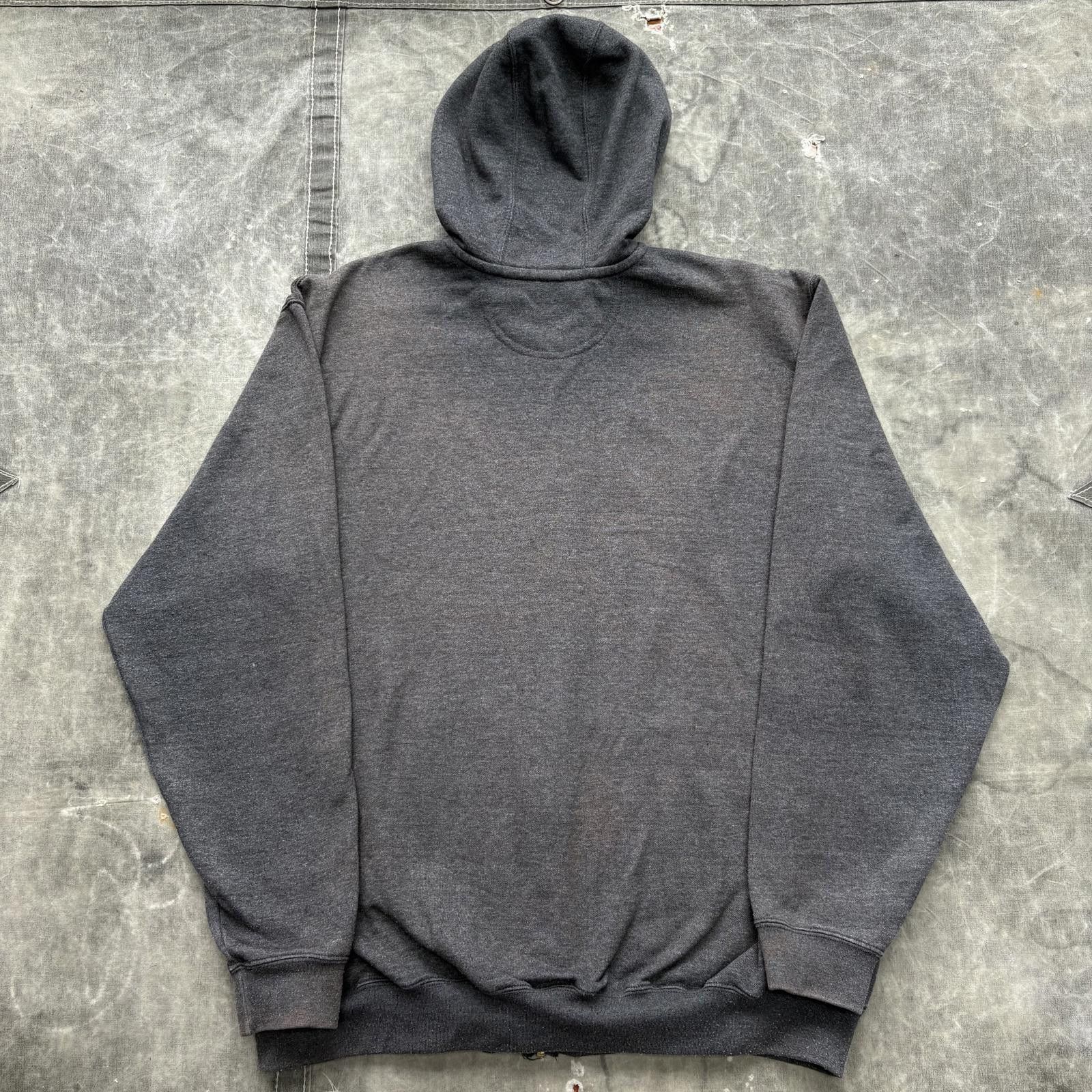 Carhartt Carhartt Loose Fit Workwear Grunge Faded Full Zip Hoodie Size US XL / EU 56 / 4 - 6 Thumbnail