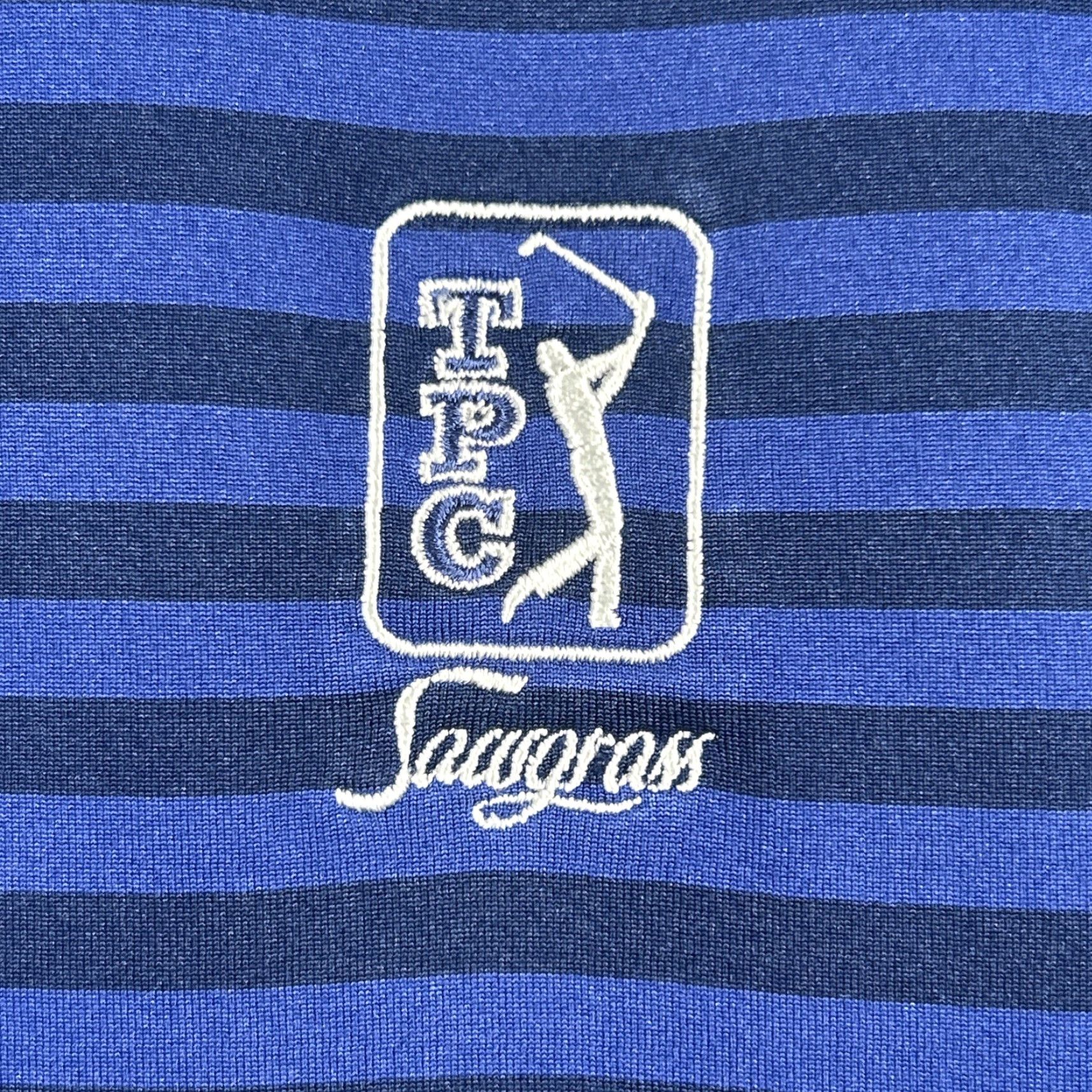 Nike Nike Golf Polo TPC Sawgrass Mens XXL Dri Fit Blue Performance Stretch Polo Shirt Size US XXL / EU 58 / 5 - 3 Thumbnail