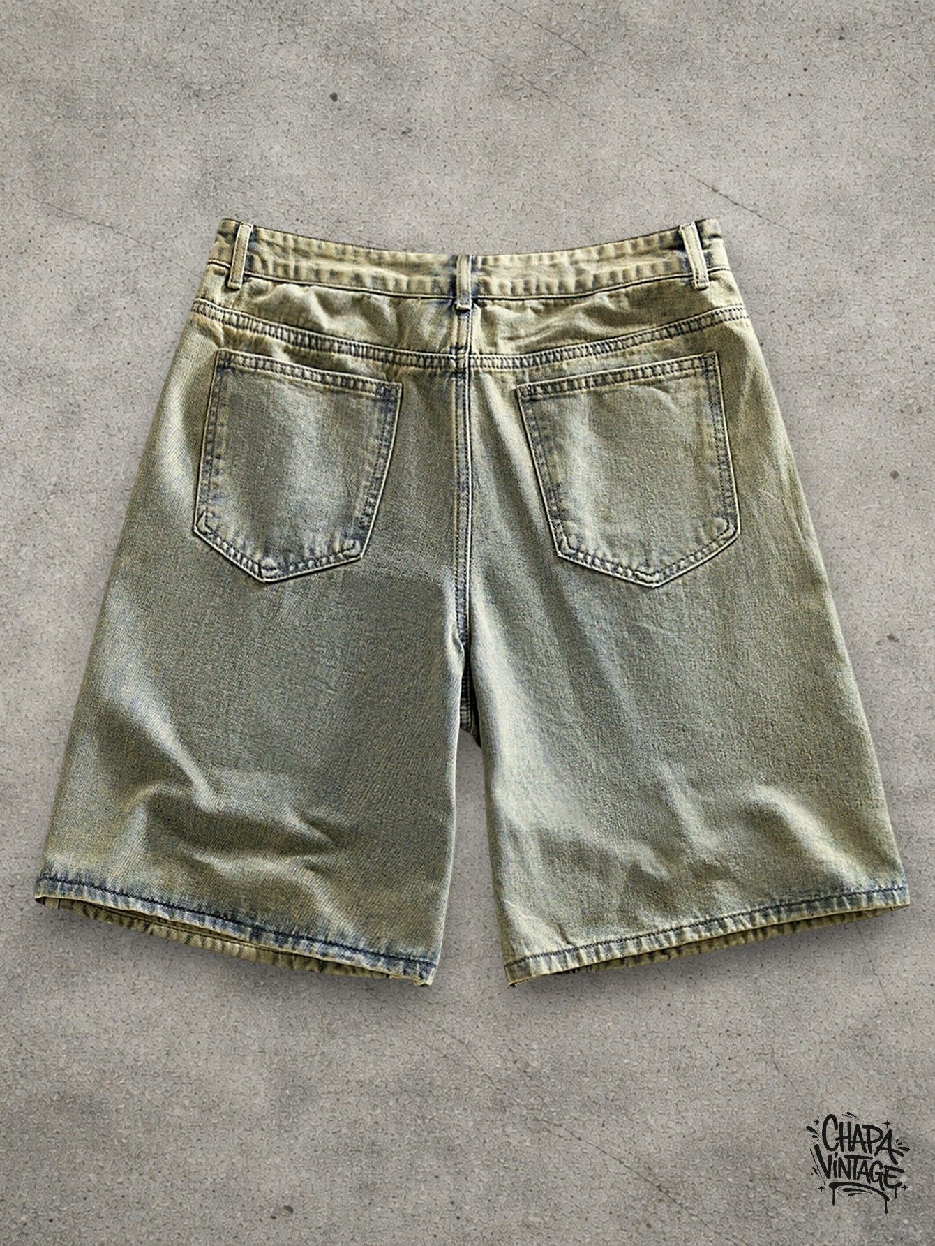 Japanese Brand Denim stars patch shorts Size US 32 / EU 48 - 2 Thumbnail