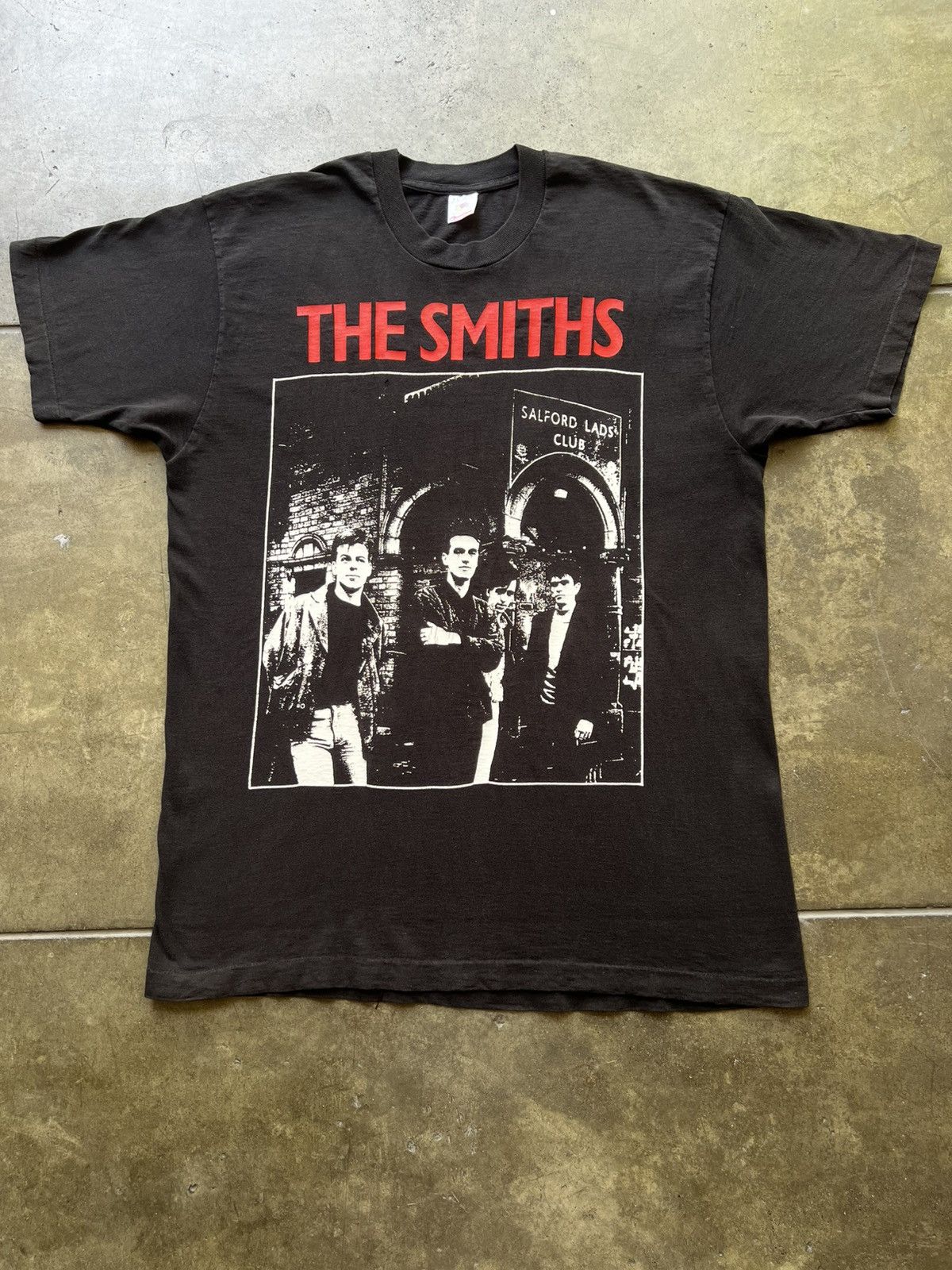 Vintage VTG ‘90s The Smiths Band Tee Shirt Morrissey Nirvana Bjork Size US XL / EU 56 / 4 - 1 Thumbnail