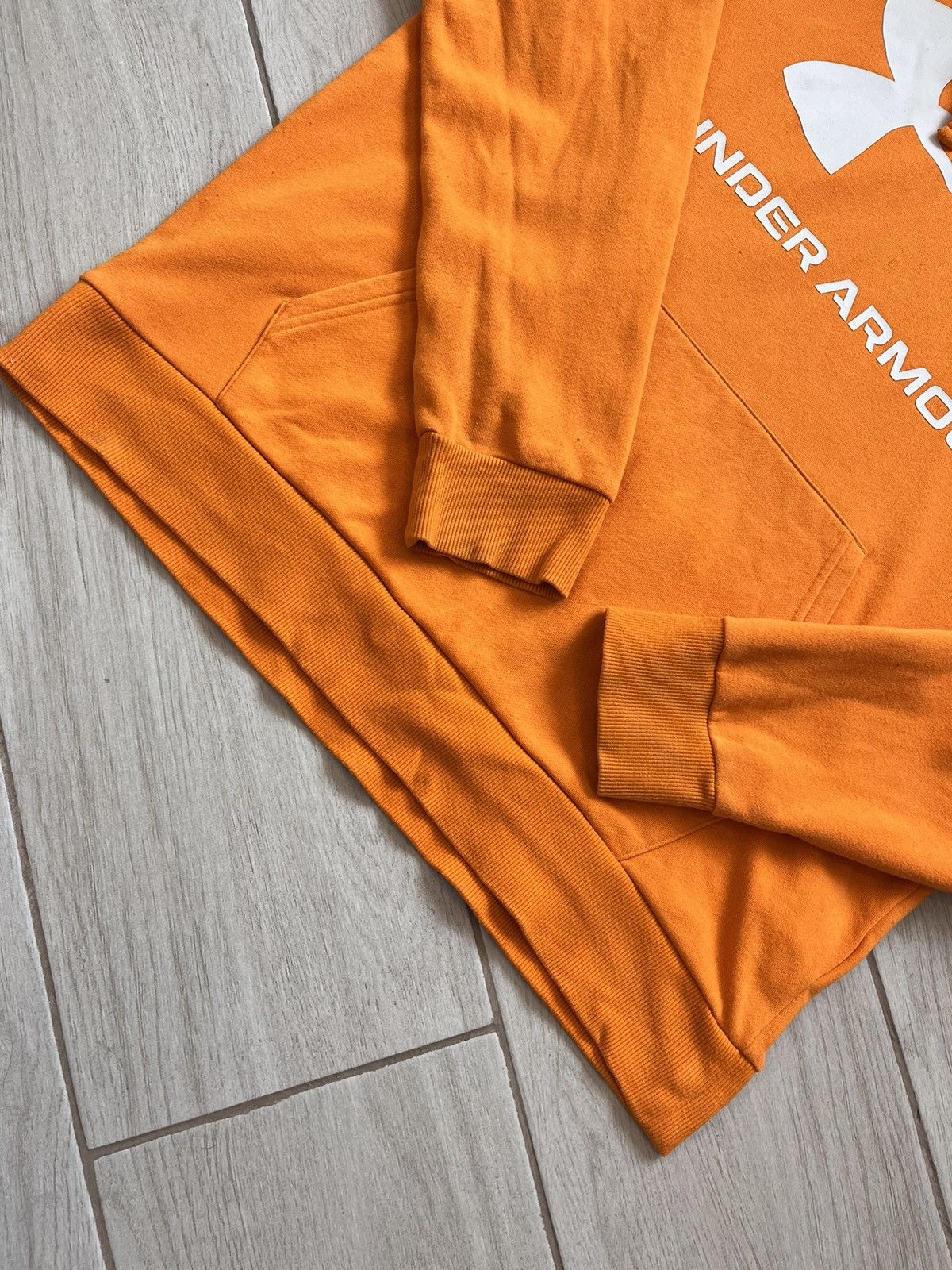 Under Armour Under Armour hoodie orange sportswear big logo Size US L / EU 52-54 / 3 - 5 Thumbnail