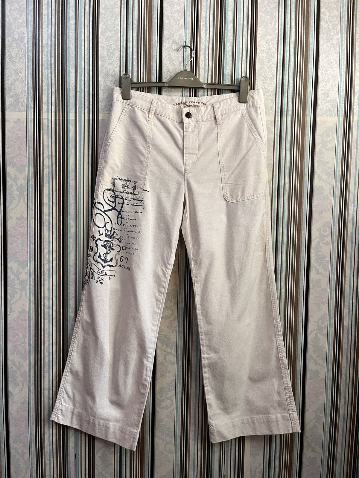 RRL Ralph Lauren Lauren jeans bushpants usn stencil #E5 Size US 33 - 2 Thumbnail