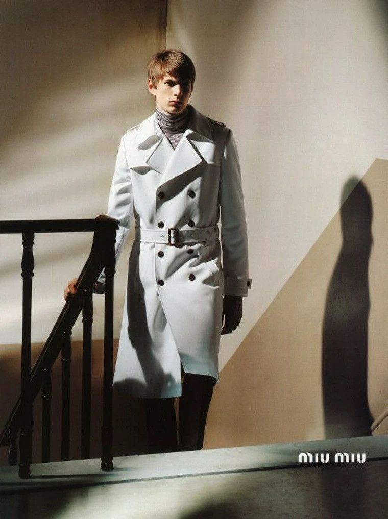 Miu Miu 2000aw Men’s Padded Trench Coat Size US M / EU 48-50 / 2 - 1 Thumbnail