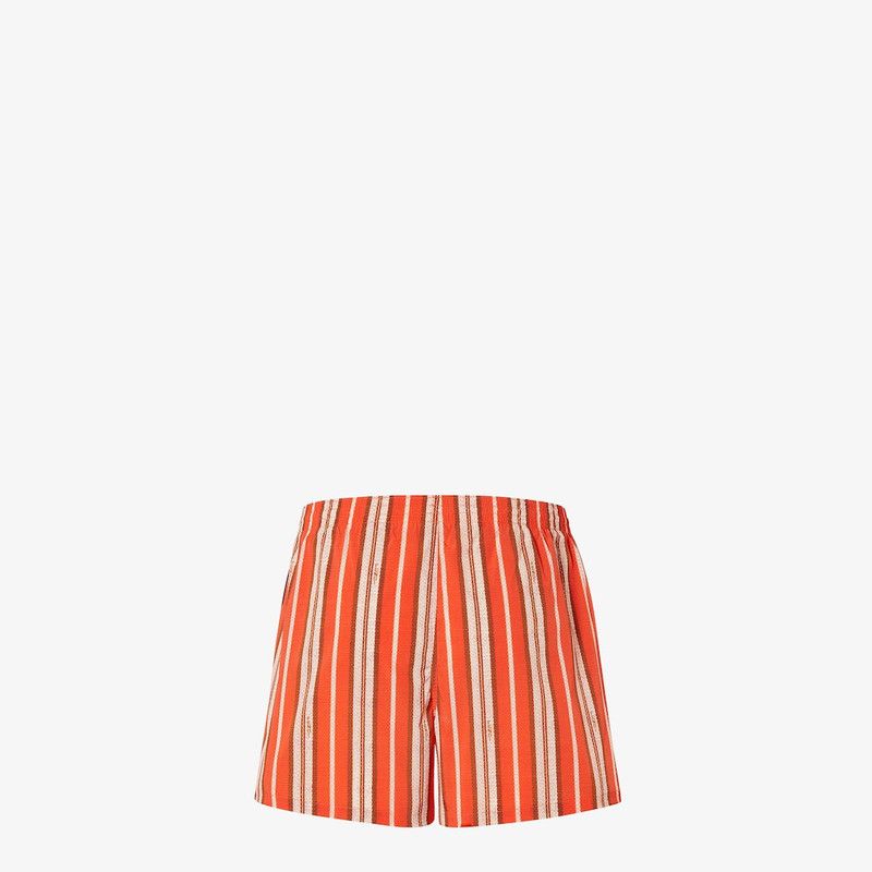 Fendi o1s1wg110526 Swim Shorts in Orange Size US 30 / EU 46 - 2 Thumbnail