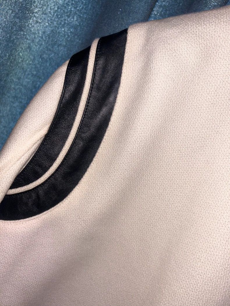 Saint Laurent Paris Saint Laurent Paris 2022FW White Patchwork Teddy jacket Size US M / EU 48-50 / 2 - 5 Thumbnail