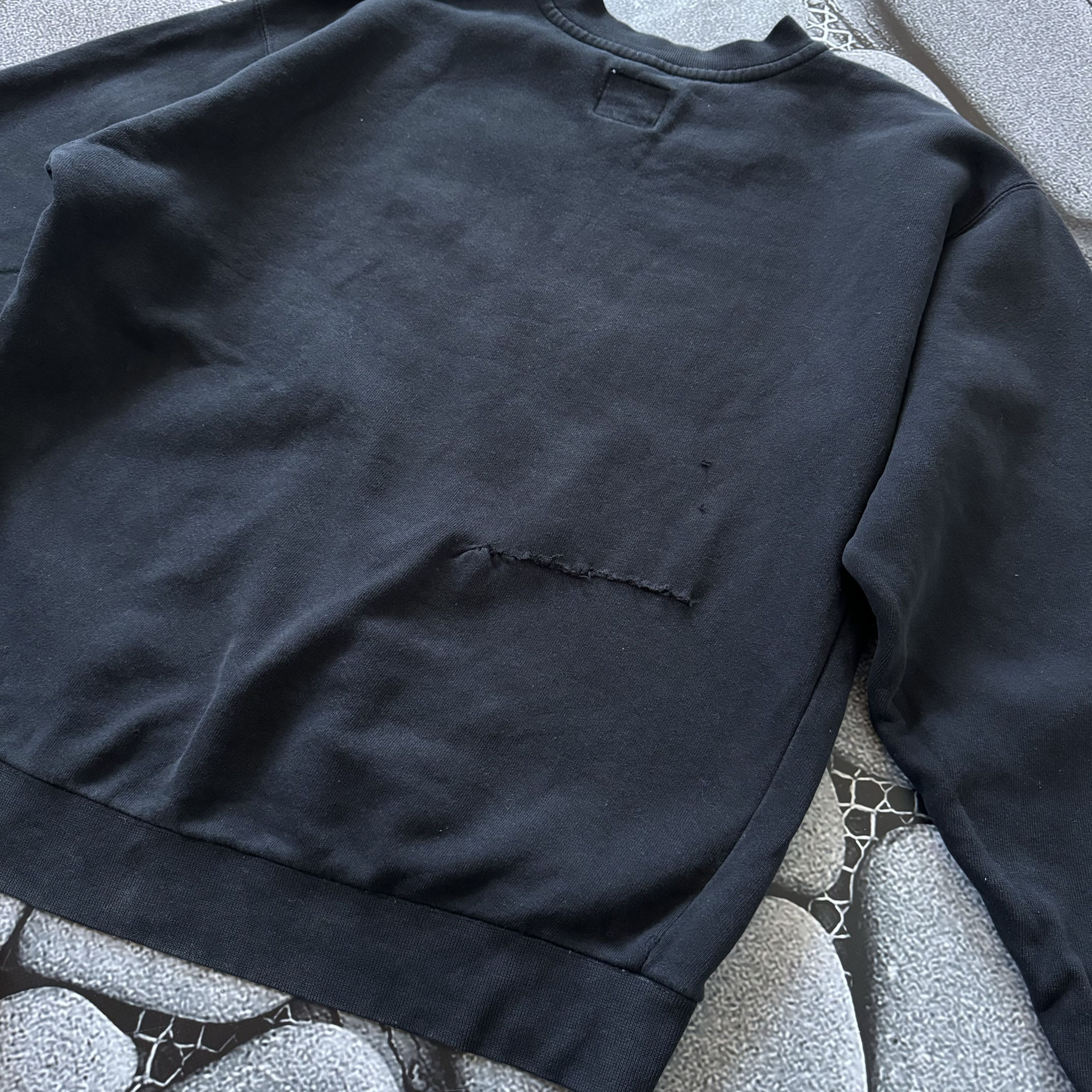 Nike × Vintage NIKE VINTAGE BIG SWOOSH DISTRESSED SWEATSHIRT Y2K Size US S / EU 44-46 / 1 - 7 Thumbnail