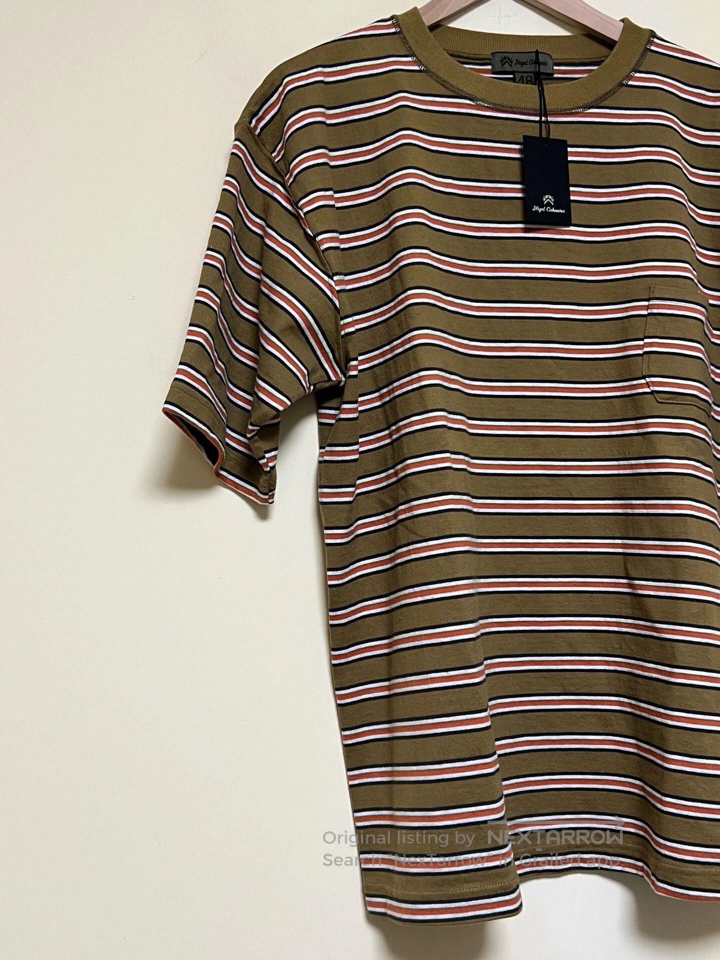 Nigel Cabourn Nigel Cabourn 9.5OZ Border Stripe T. Size US M / EU 48-50 / 2 - 2 Thumbnail
