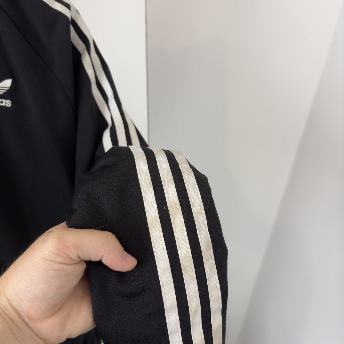 Adidas Adidas Originals Vintage Big Logo Zip Sweatshirt Size US S / EU 44-46 / 1 - 7 Thumbnail