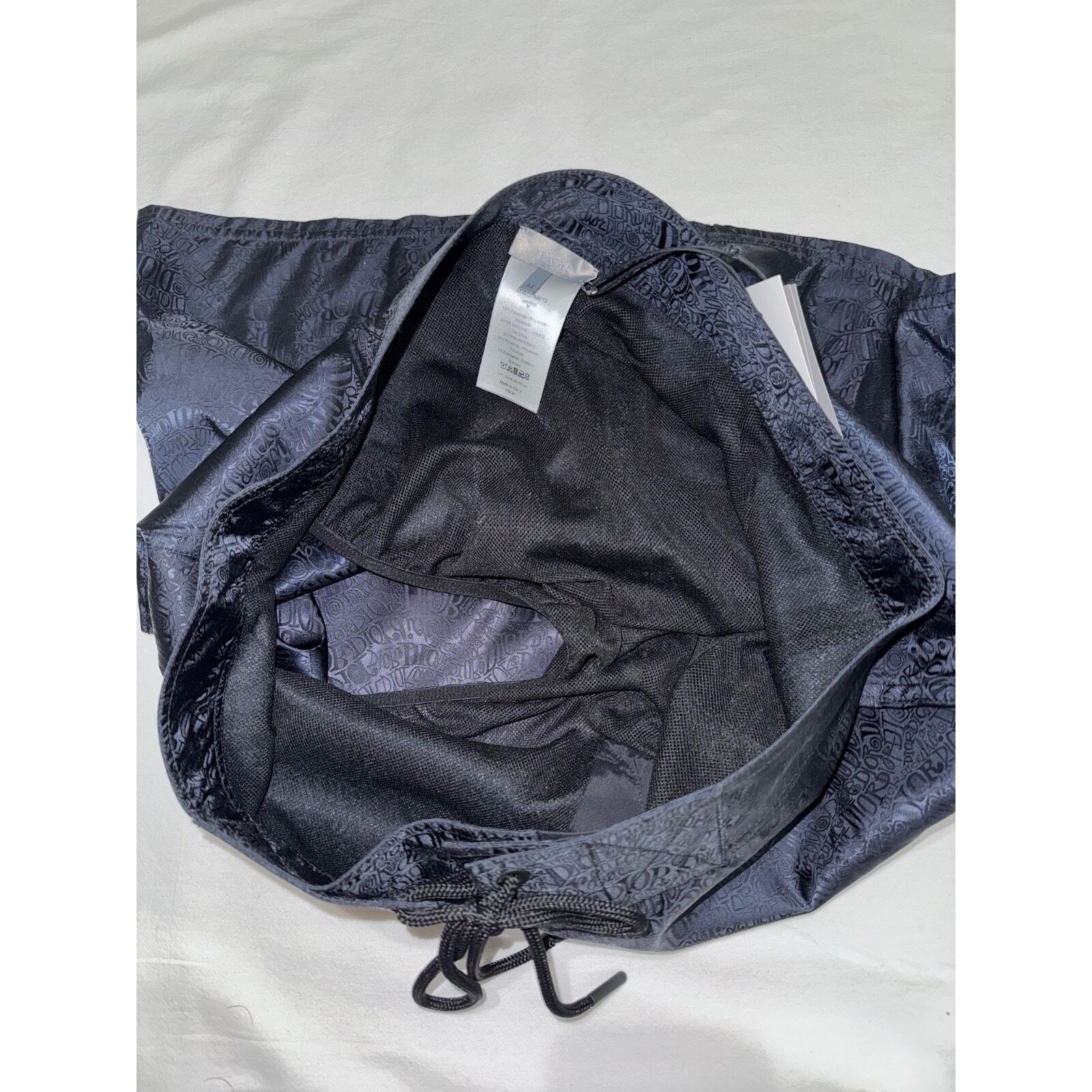 Dior Dior Shawn Stussy Black All Over Logo Boxer Swim Swimming Size US 32 / EU 48 - 7 Thumbnail