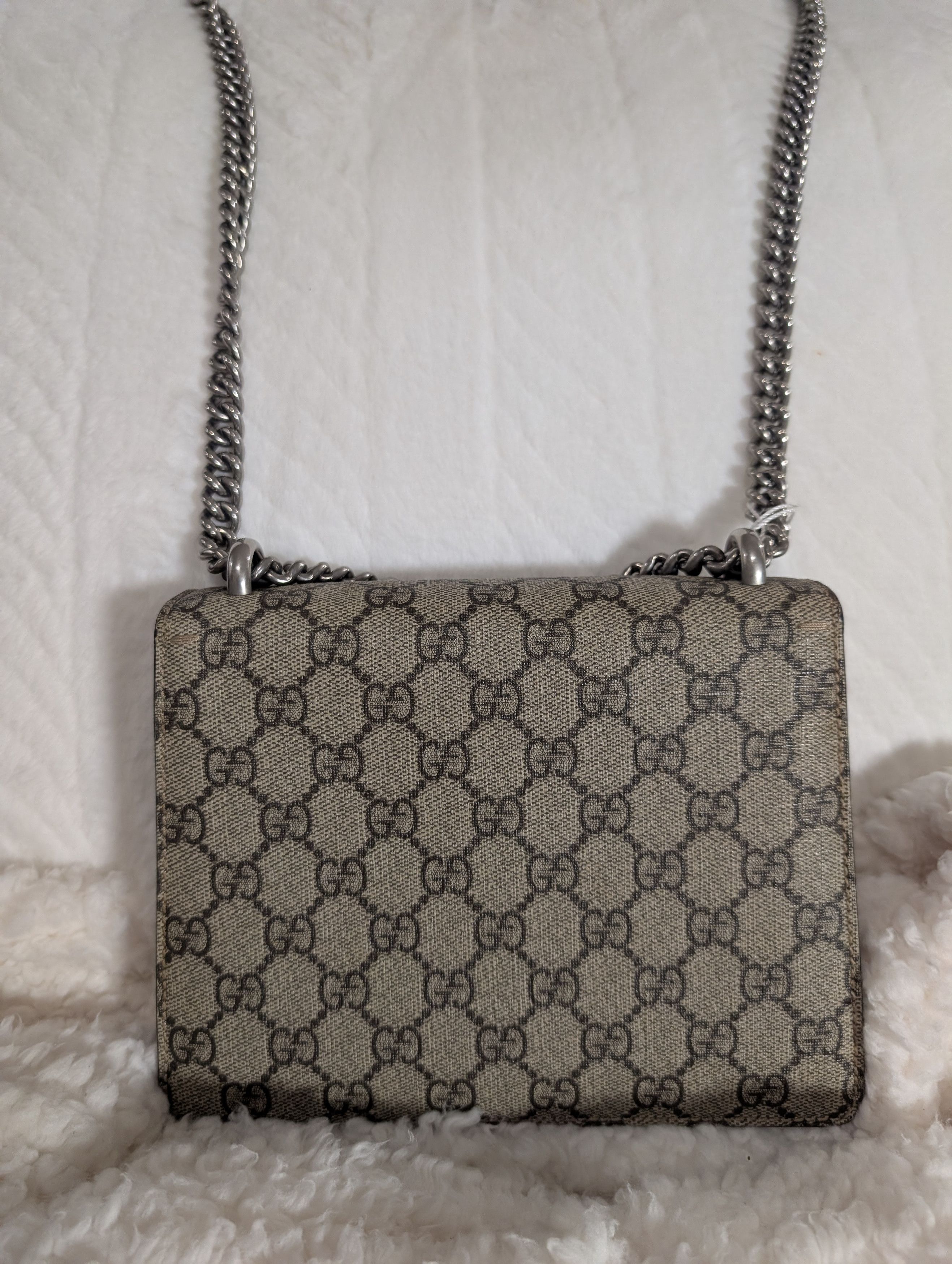 Gucci Gucci Beige Red GG Dionysus Size ONE SIZE - 17 Thumbnail