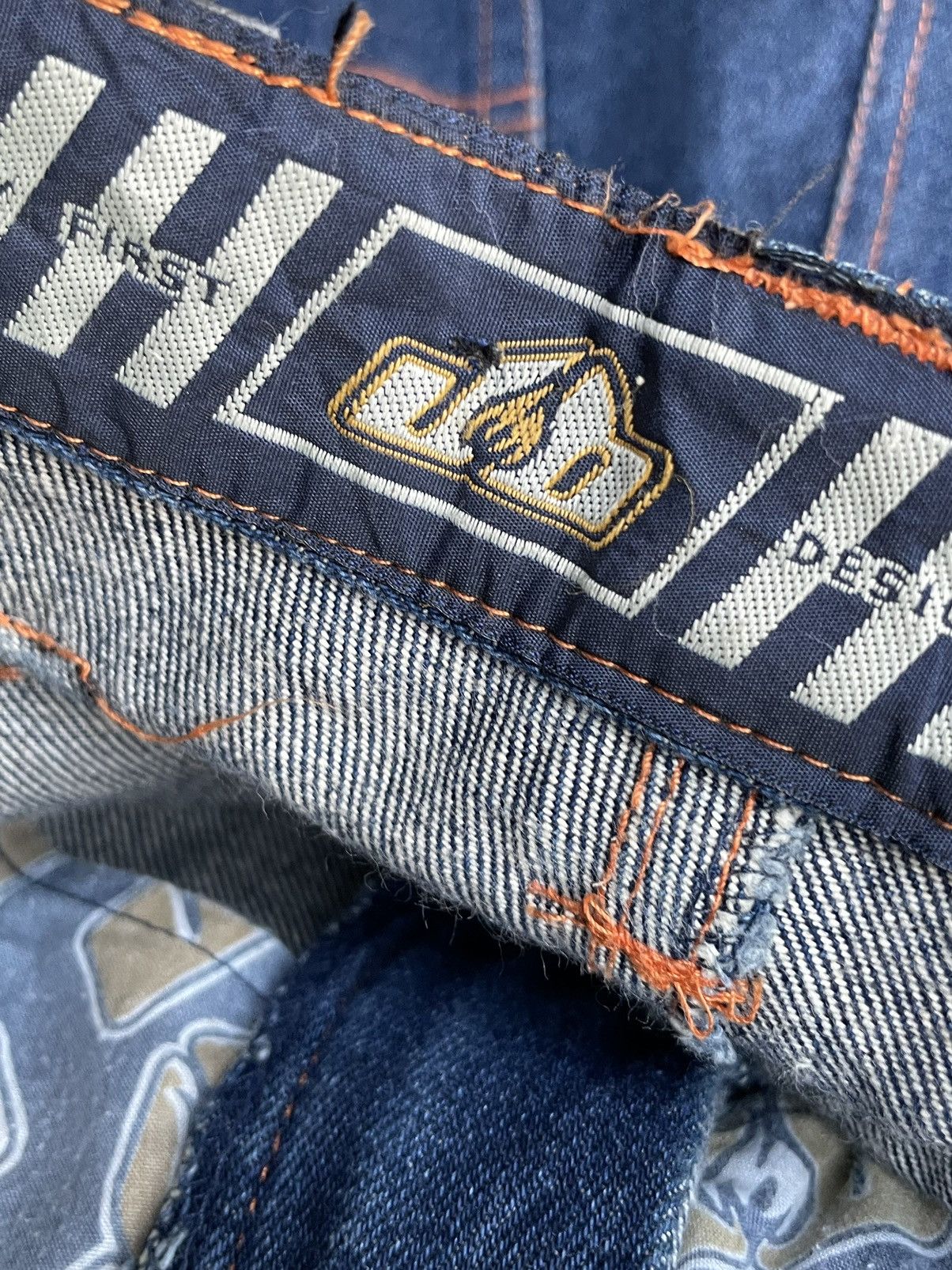 JNCO Johnny Blaze Baggy Denim Size US 30 / EU 46 - 12 Thumbnail