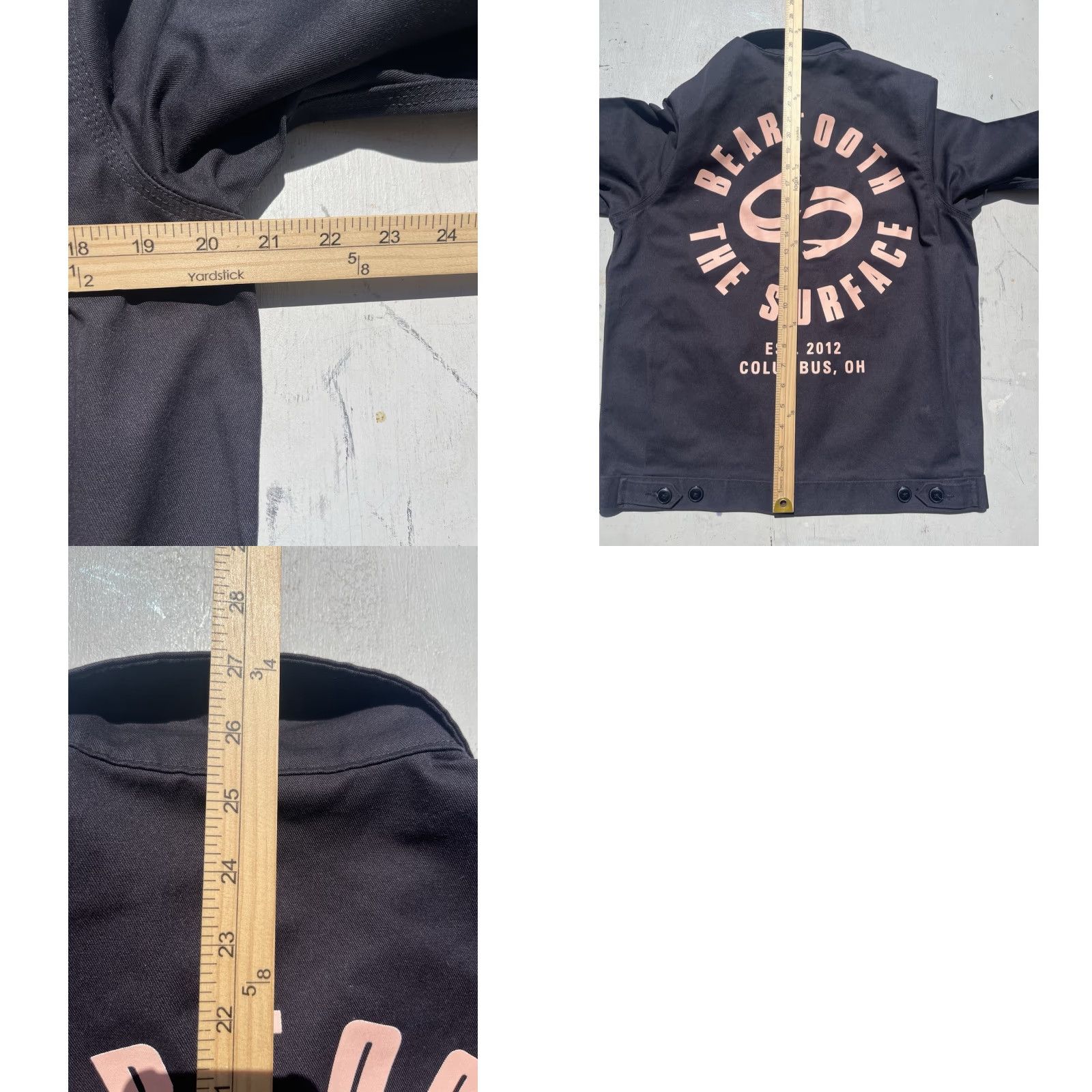 Dickies Dickies Jacket Men's S Black Beartooth Surface Rock Ohio 3-in-1 Band Street Work Rare Mens Size US S / EU 44-46 / 1 - 9 Thumbnail