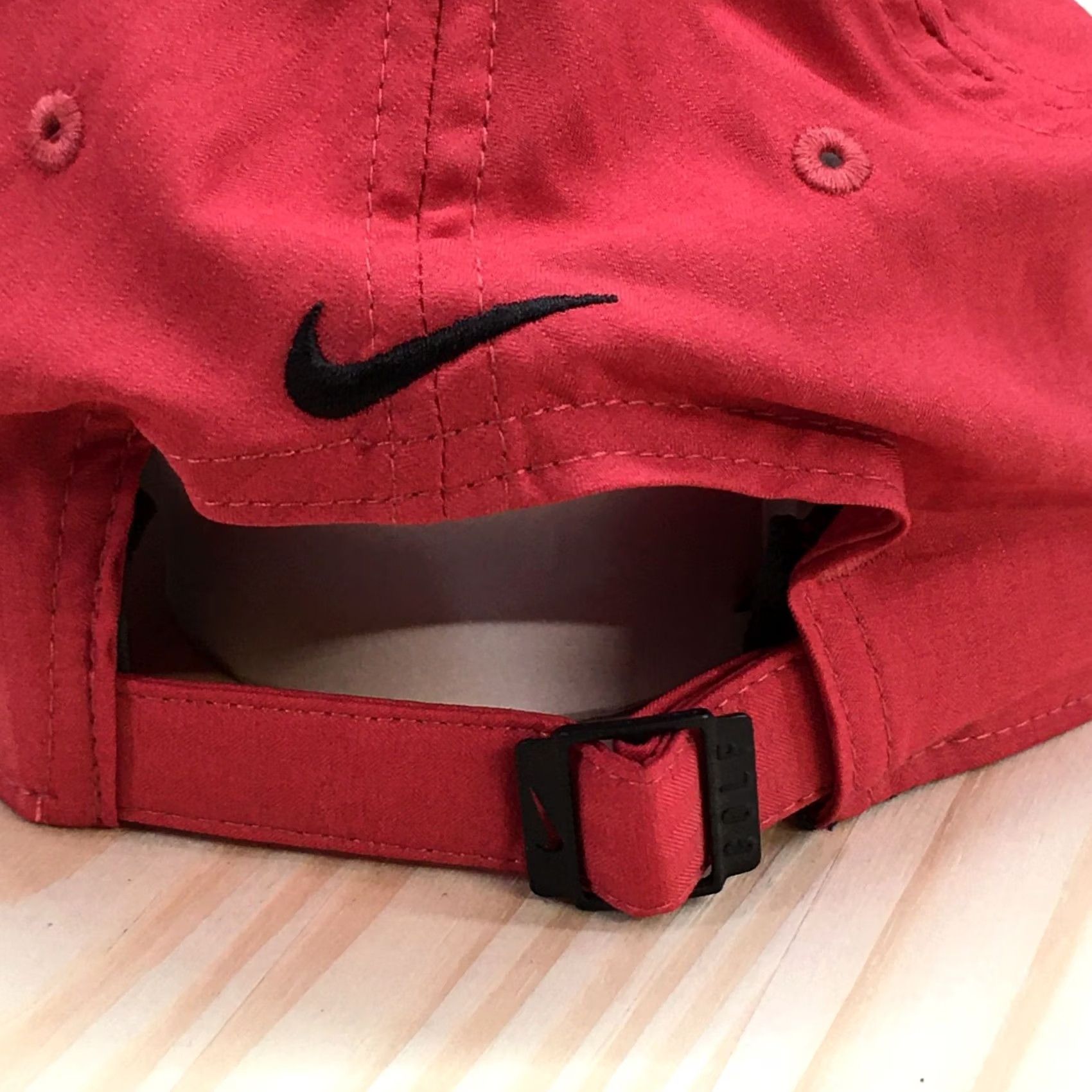 Nike Nike LS Legacy91 Baseball Cap Hat Mens One Size Maroon Embroidered Dri Fit Size ONE SIZE - 7 Thumbnail