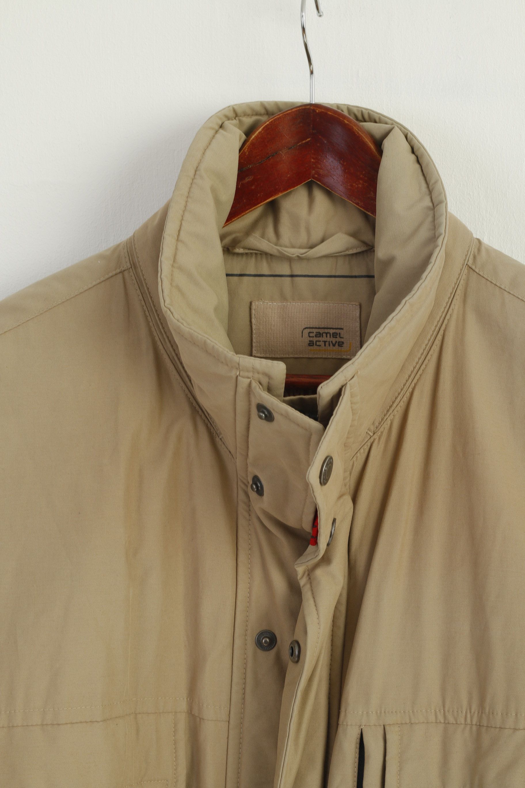 camel active Camel Active Men 52 L Jacket Beige Camtex 9654 Size US L / EU 52-54 / 3 - 3 Thumbnail