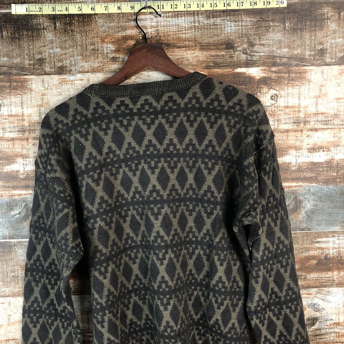 Homespun Knitwear DL Inter Mezzo vintage Brown Knitwear #C669 Size US M / EU 48-50 / 2 - 13 Thumbnail