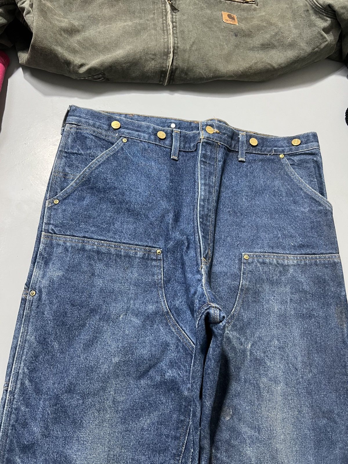 Carhartt 90s Vintage carhartt double knee workwear Size US 42 / EU 58 - 3 Thumbnail