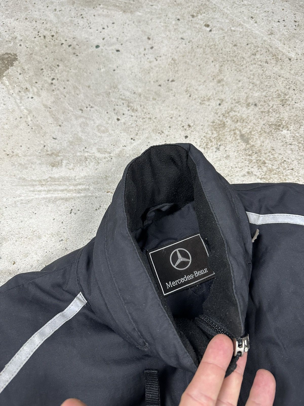 Mercedes-Benz × Vintage Vintage Y2K Mercedes Benz Black Vest Utility Size US M / EU 48-50 / 2 - 7 Thumbnail