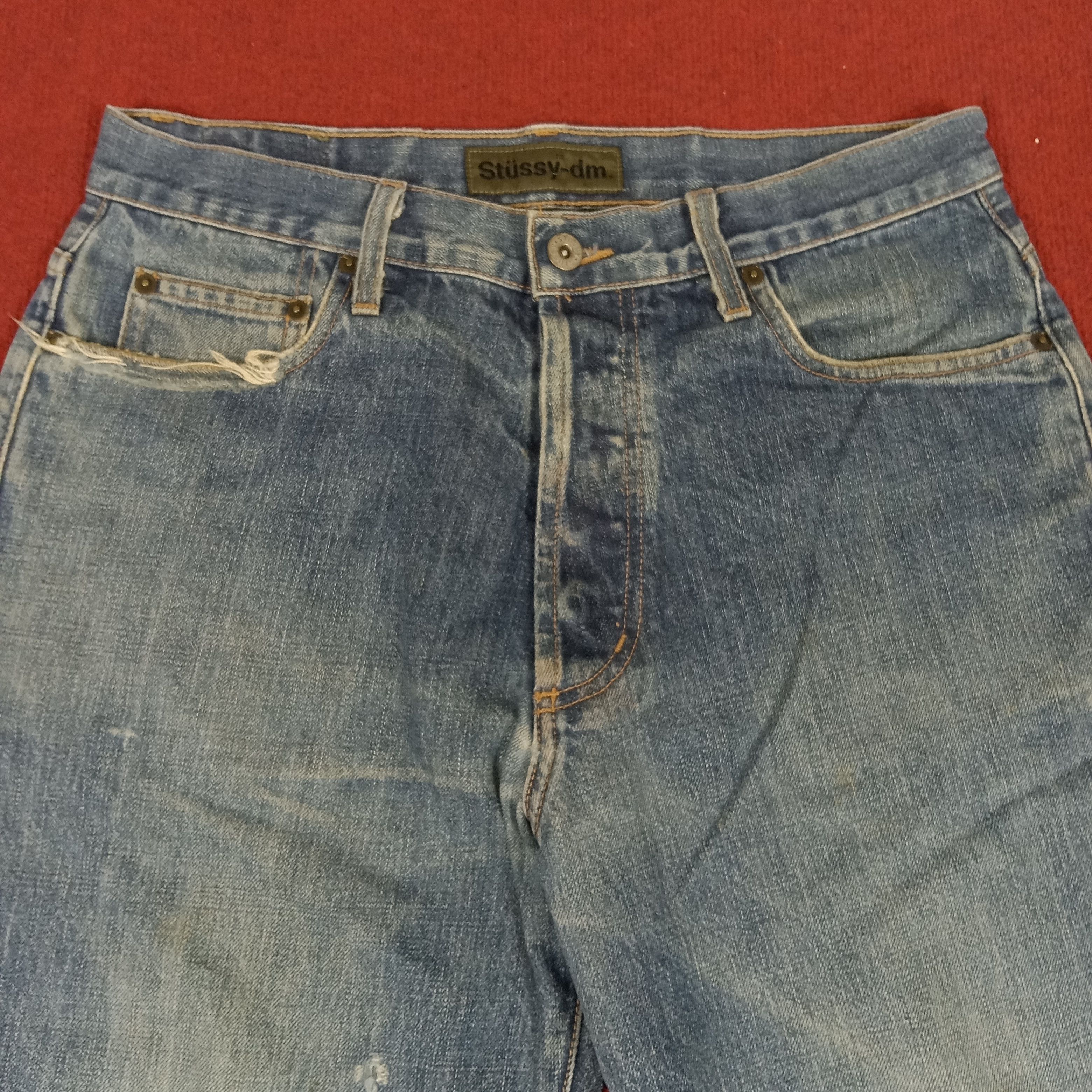 Stussy Stussy Streetwear Skater Custom Art Style Short Jeans Size US 32 / EU 48 - 5 Thumbnail