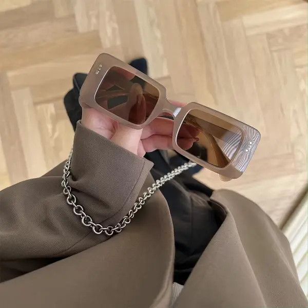 Vintage Retro square sunglasses Size ONE SIZE - 4 Thumbnail