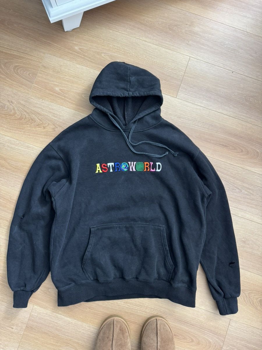 Travis Scott Astroworld Hoodie Black 
