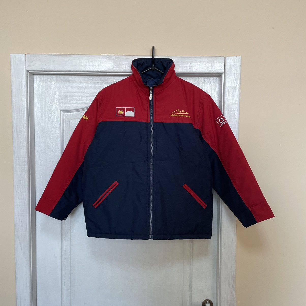 Vintage Ferrari Racing Jacket F1 Michael Shumacher bomber