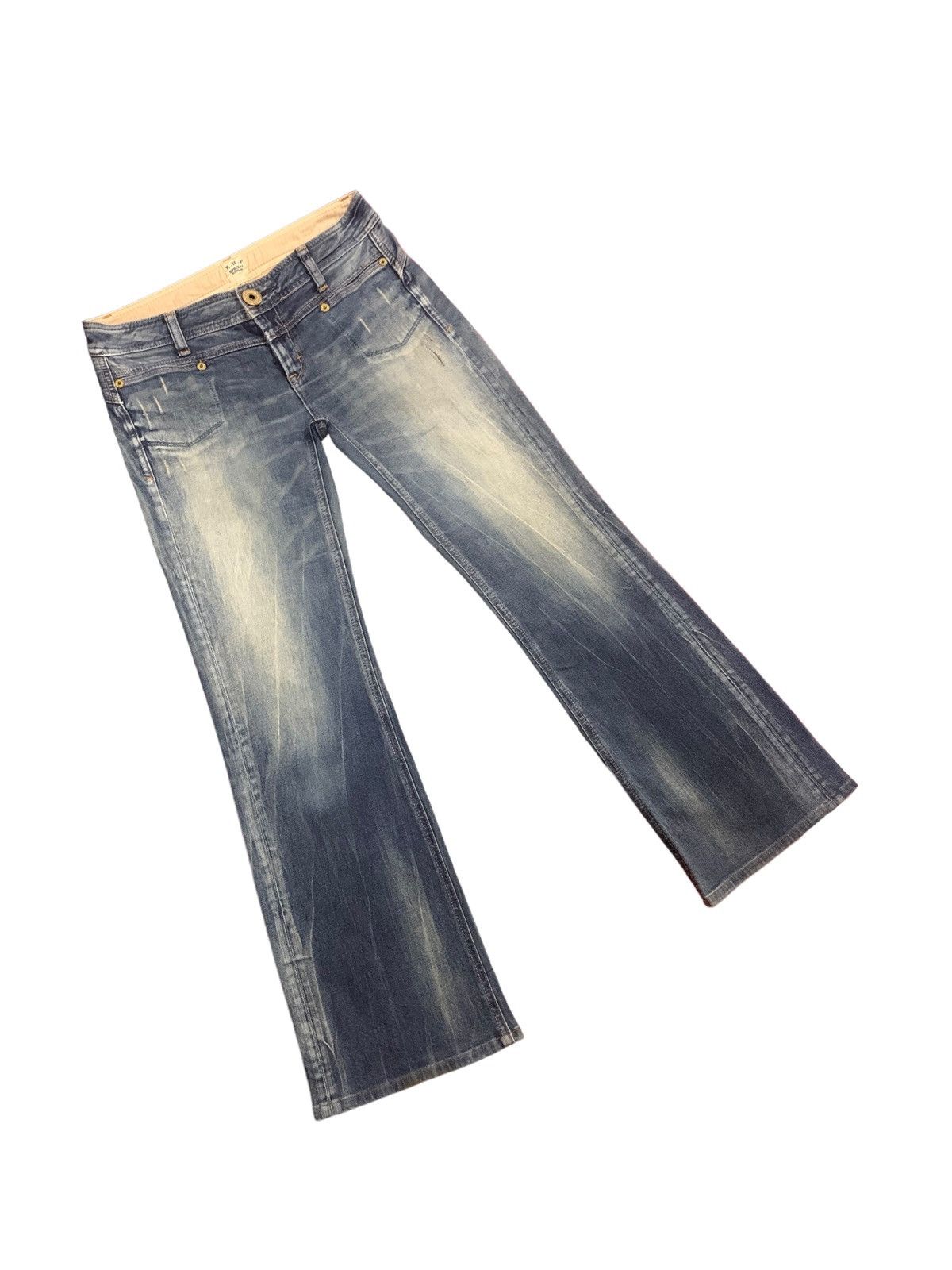 If Six Was Nine × Japanese Brand × Le Grande Bleu (L.G.B.) 🔥Flare🔥 Vintage Rhp Special Edition Bootcut Jeans Size US 32 / EU 48 - 7 Thumbnail