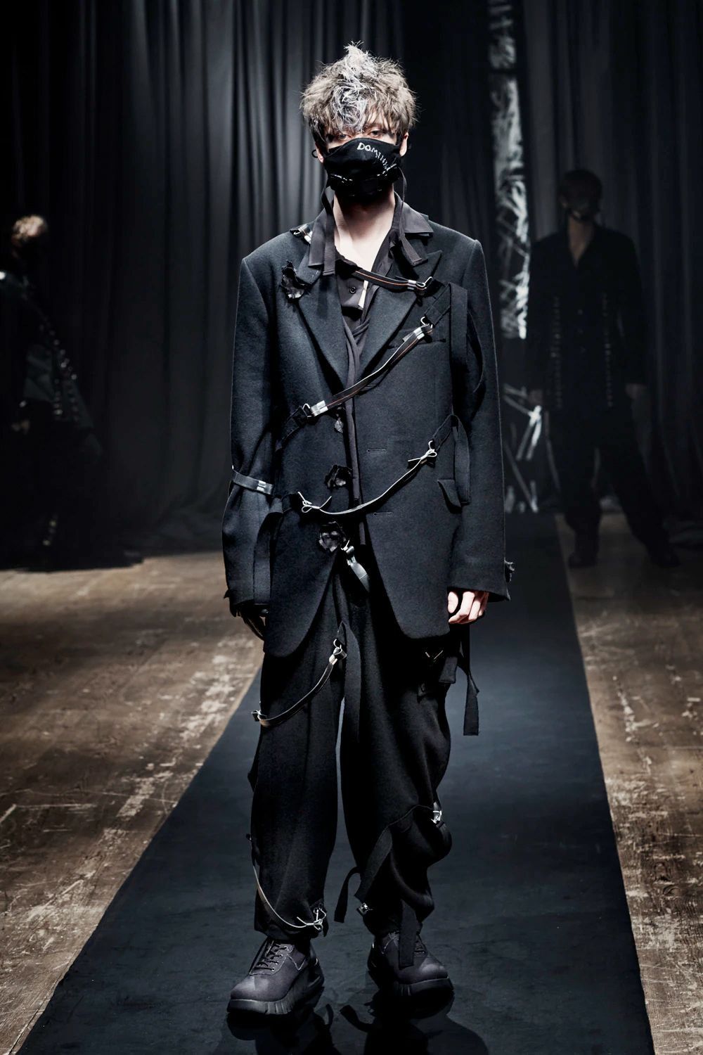 Yohji Yamamoto Yohji Yamamoto Pour Homme - Hook Belt Suspenders Pants Size US 32 / EU 48 - 3 Thumbnail