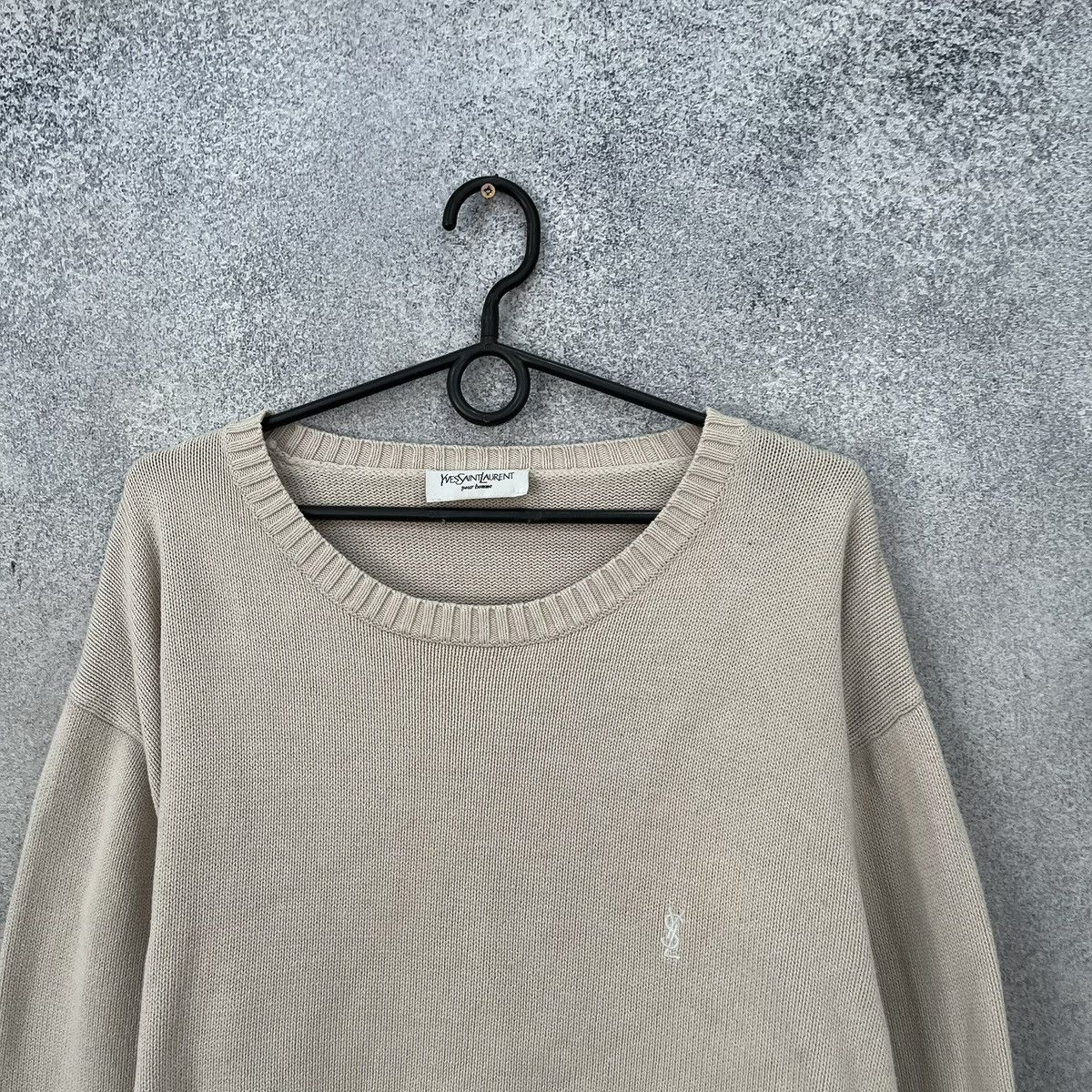Yves Saint Laurent Vintage Yves Saint Lauren Knit Sweater Size US L / EU 52-54 / 3 - 4 Thumbnail