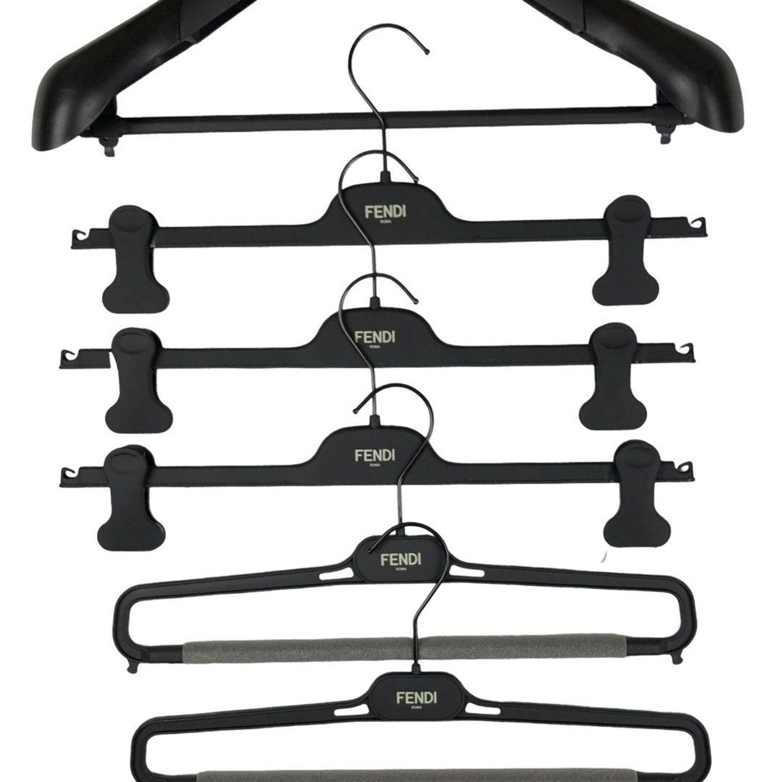 Fendi Fendi Logo Plastic Hangers Size ONE SIZE - 3 Thumbnail