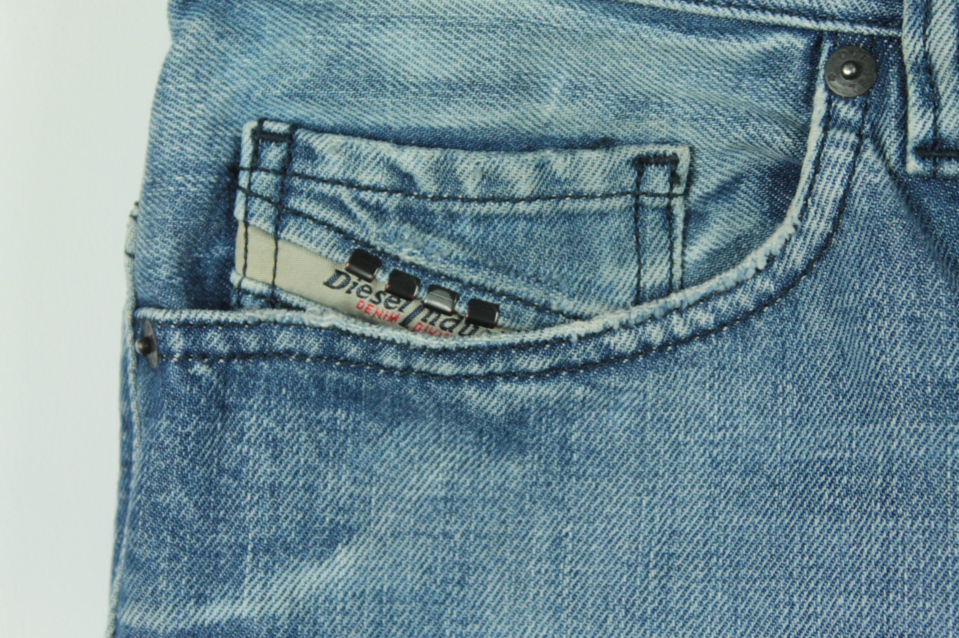 Diesel Vintage Diesel Safado Regular Straight Blue Denim Jeans Mens Size US 32 / EU 48 - 6 Thumbnail