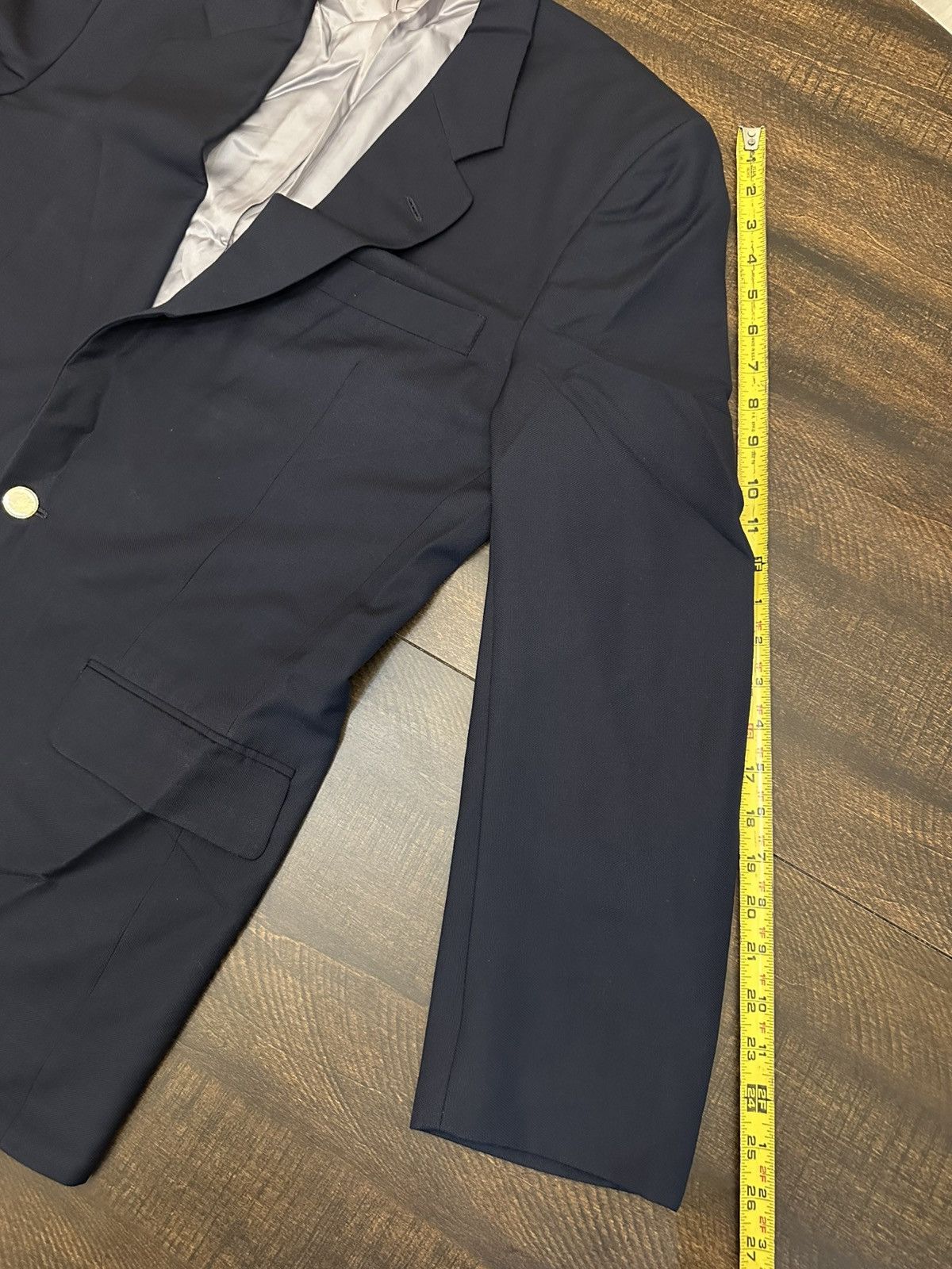 Burberry Burberrys Vtg Suit Jacket Mens 42 Single Breasted 100% Wool Size 42R - 7 Thumbnail