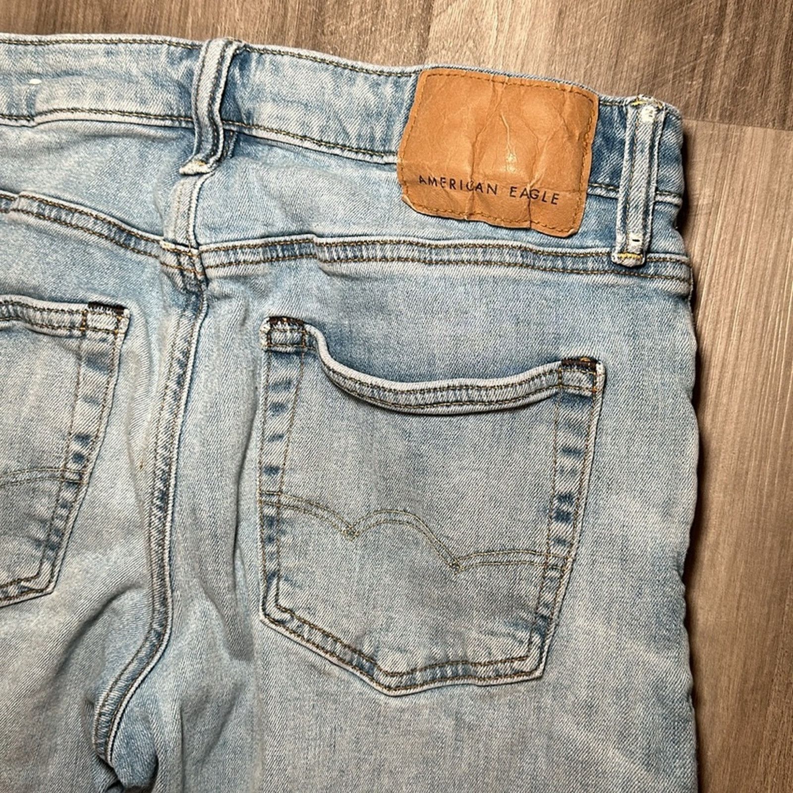 American Eagle Outfitters American Eagle AirFlex Athletic Jeans - 28x32 Size US 28 / EU 44 - 5 Thumbnail