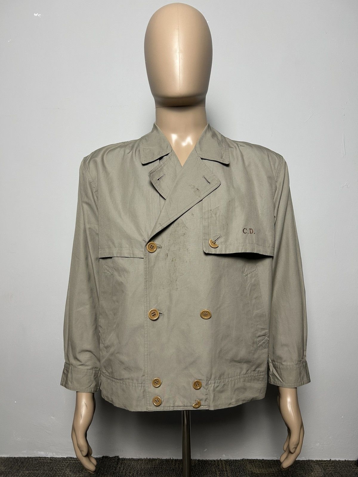 Christian Dior Monsieur × Designer × Dior CHRISTIAN DIOR MONSIEUR BUTTON UP JACKET Size US M / EU 48-50 / 2 - 1 Thumbnail