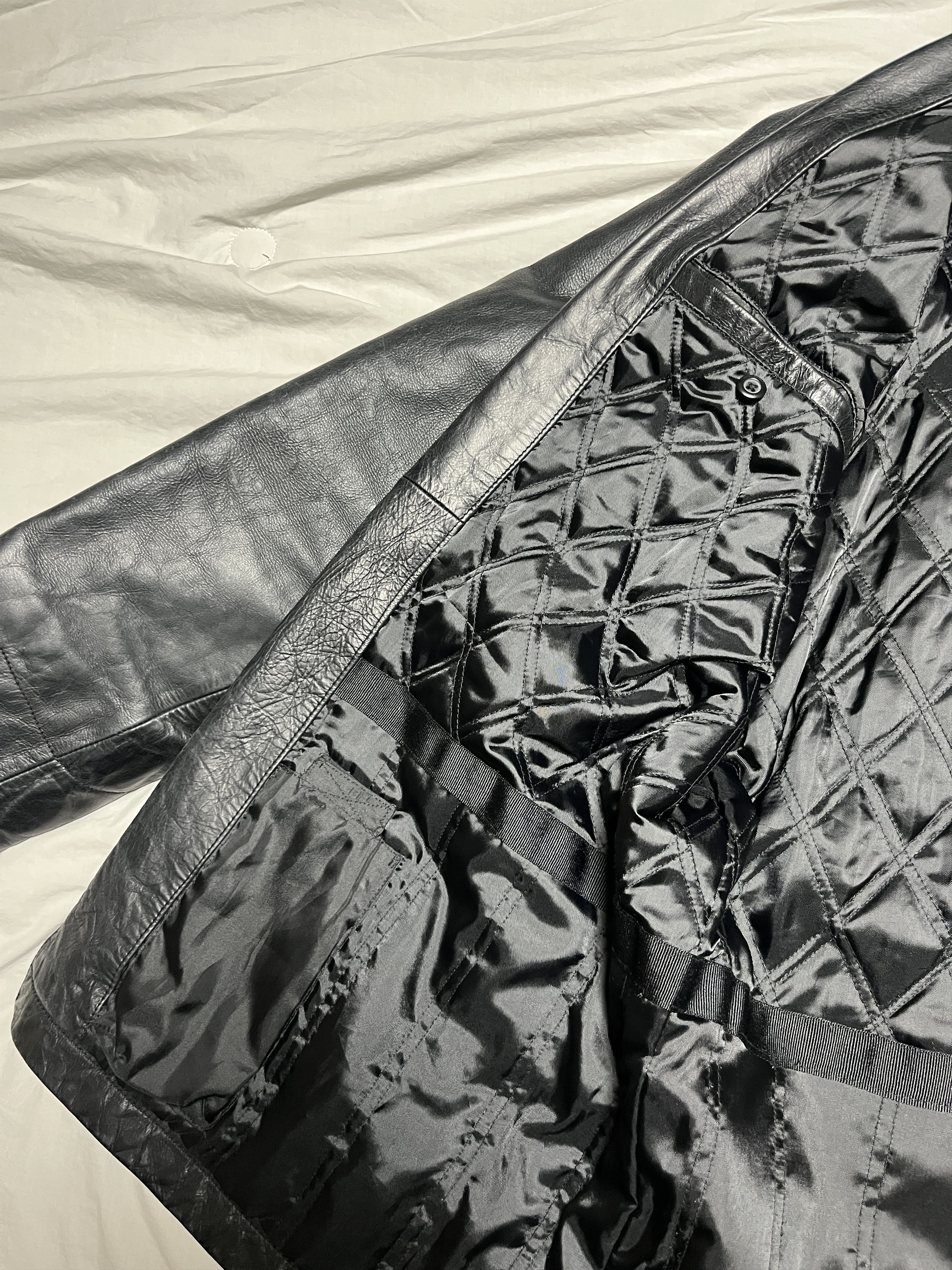 Gap old gap leather car coat Size US L / EU 52-54 / 3 - 7 Thumbnail