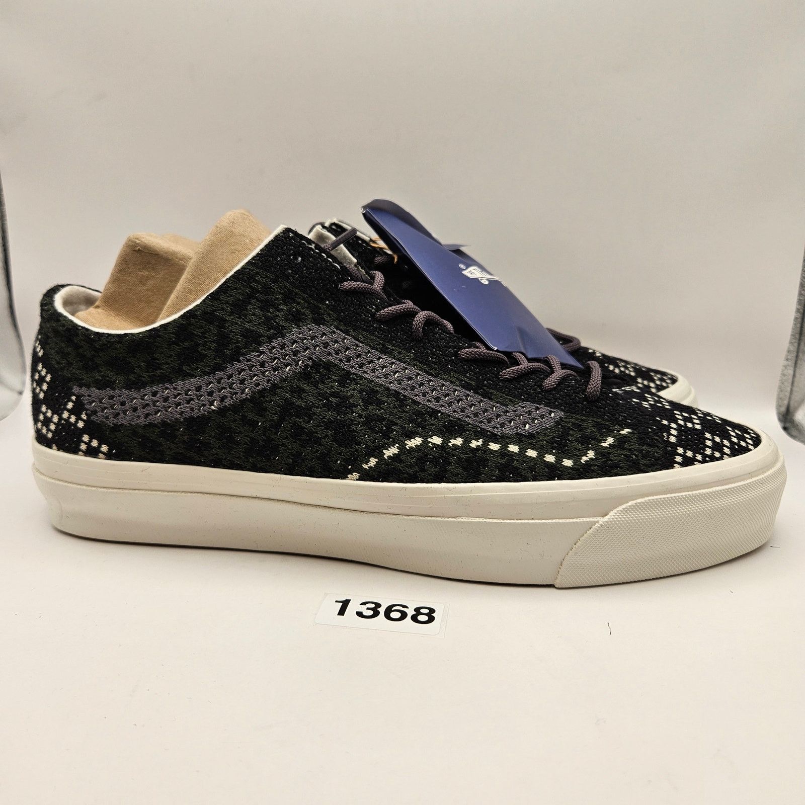 Vans VANS Men's 12 PREMIUM Old Skool 36 Engineered Knit Black Size US 12 / EU 45 - 4 Thumbnail