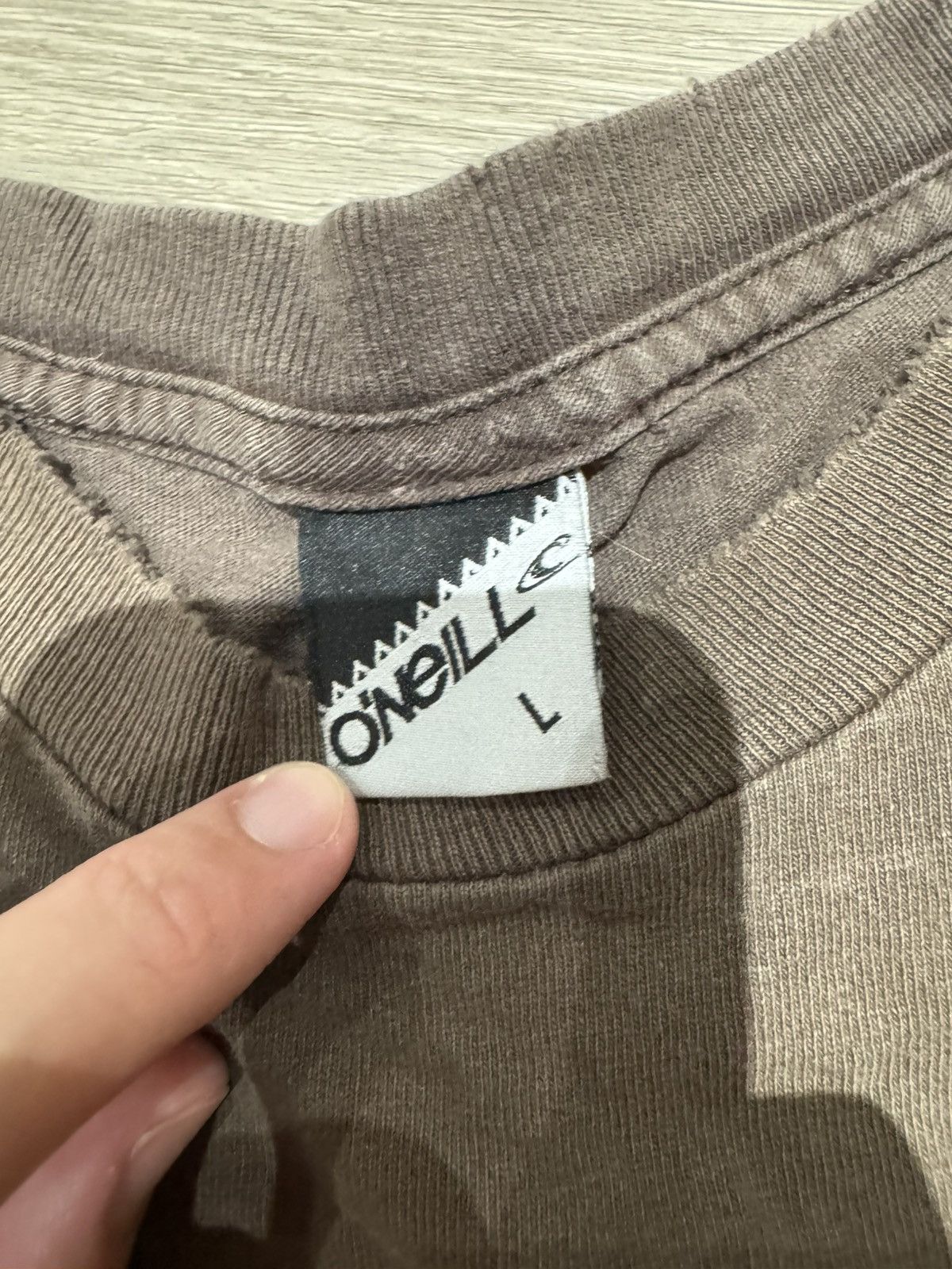 O'Neill × Vintage Vintage Brown O’neill Tee Size US L / EU 52-54 / 3 - 3 Thumbnail