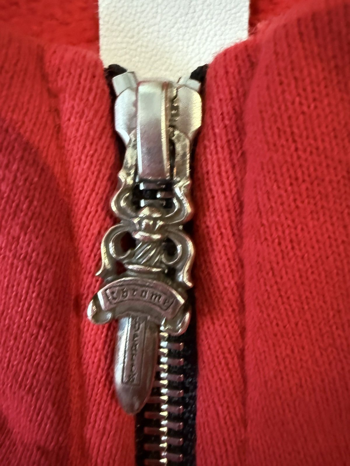 Chrome Hearts Chrome Hearts King Taco Red Quarter Zip Size US L / EU 52-54 / 3 - 5 Thumbnail