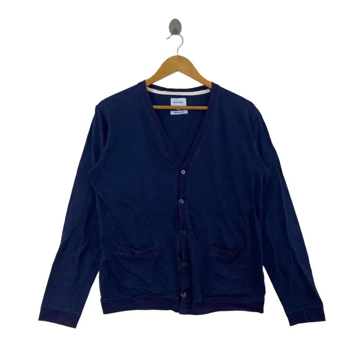 Beams Plus Vintage BEAMS PLUS JAPAN Natural Dye Cardigan Tee Shirt Size M / US 6-8 / IT 42-44 - 1 Thumbnail