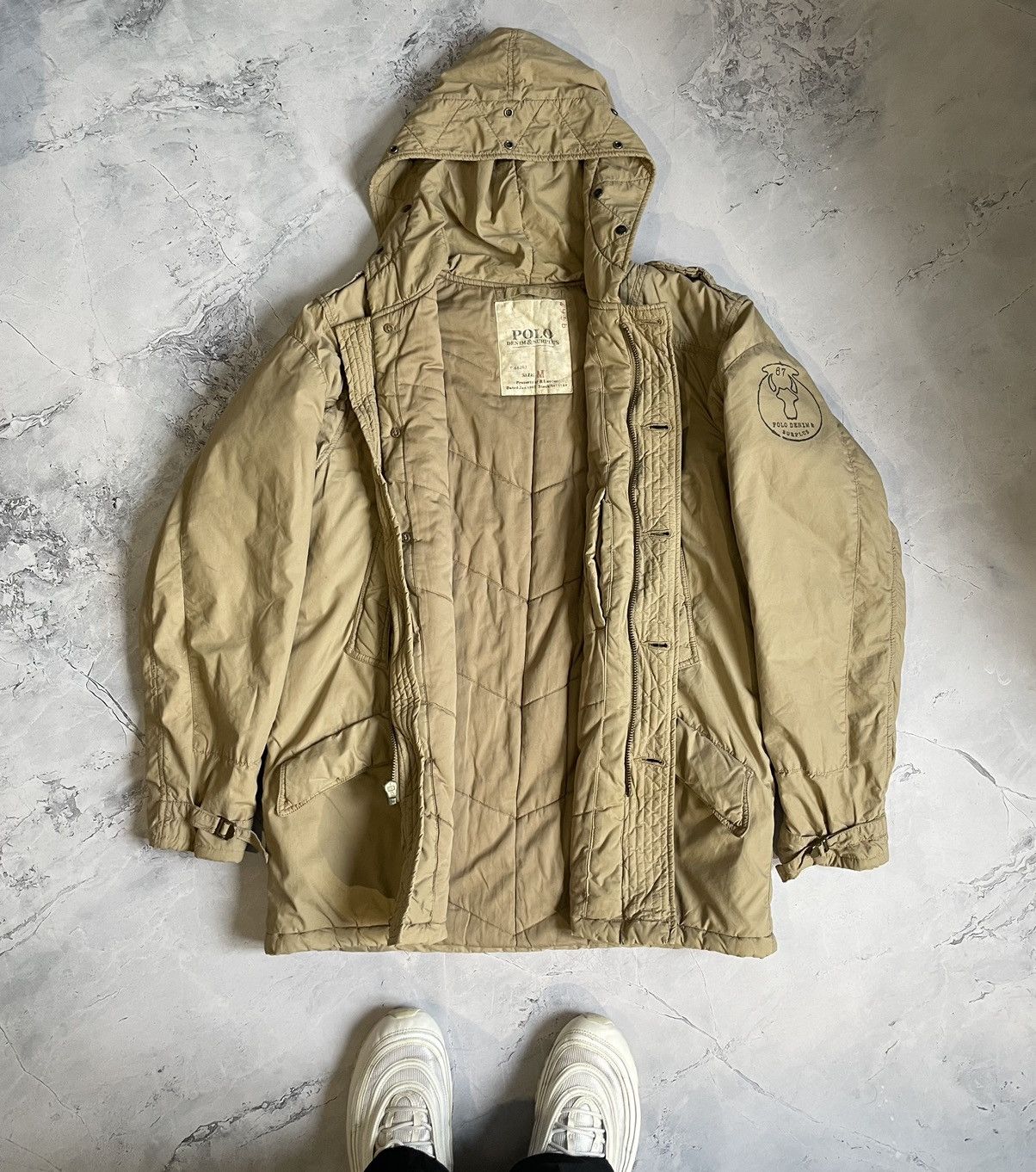 image of Denim And Supply Ralph Lauren x Military Vintage Military Ralph Laurent Denim & Surplus 90's Authen
